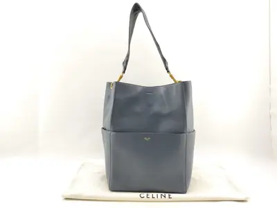 Sangle Bucket Shoulder Bag Leather Shoulder Bag