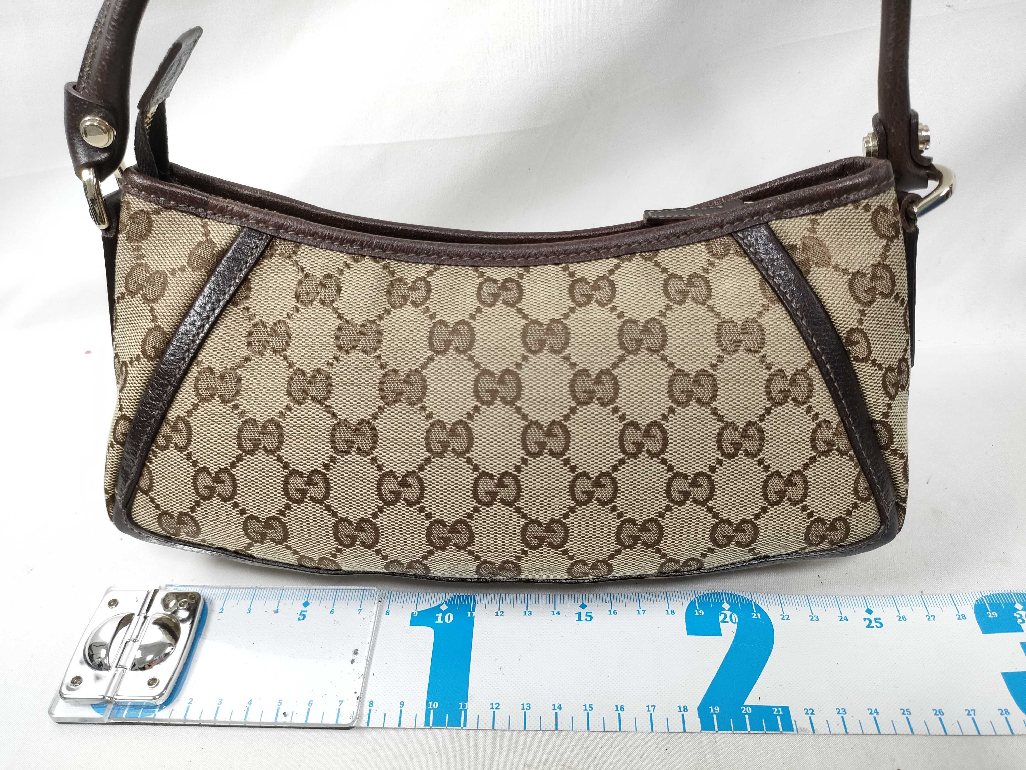 GG Canvas One-Shoulder Handbag 130939 — view 2