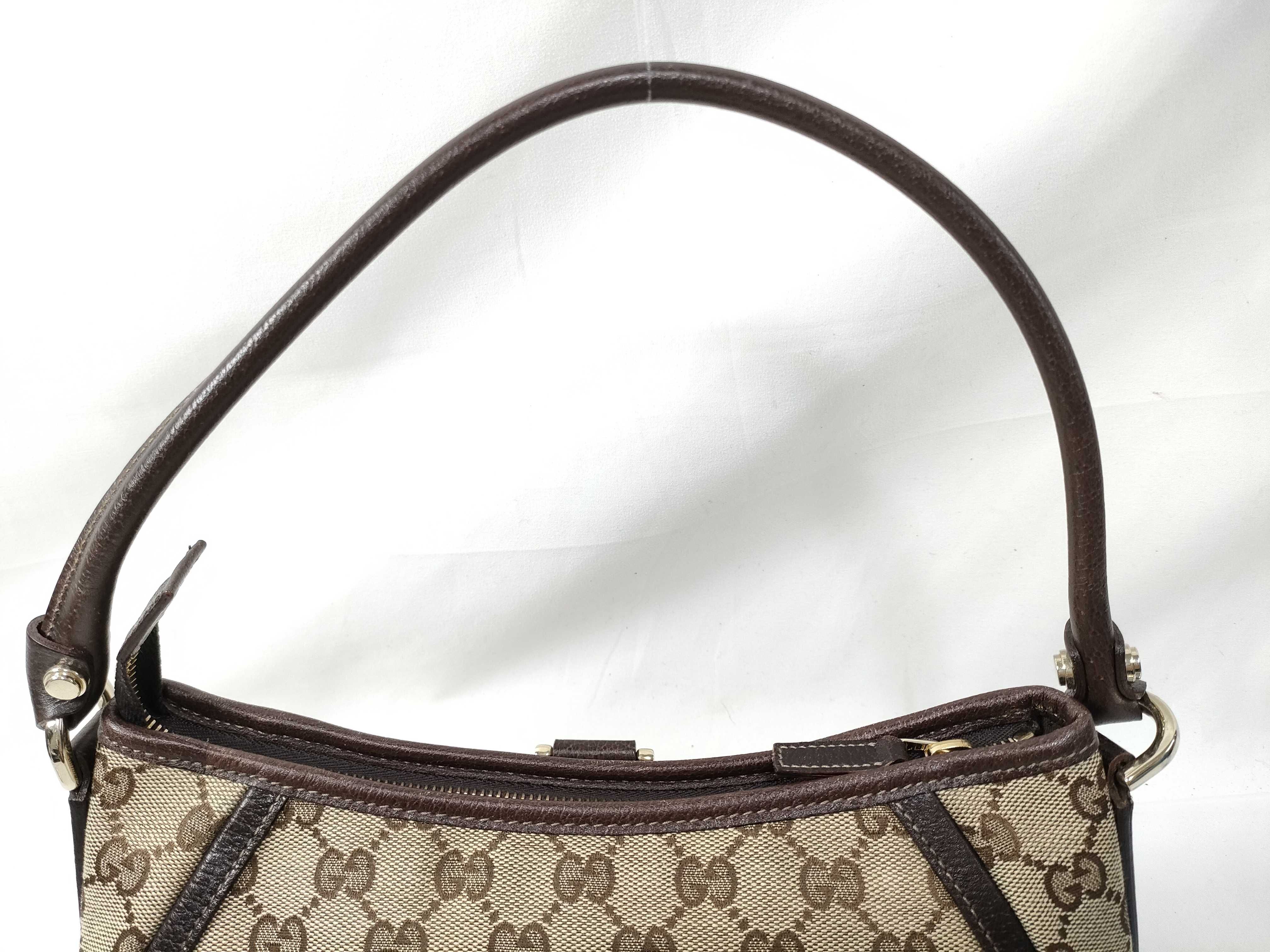 GG Canvas One-Shoulder Handbag 130939 — view 3