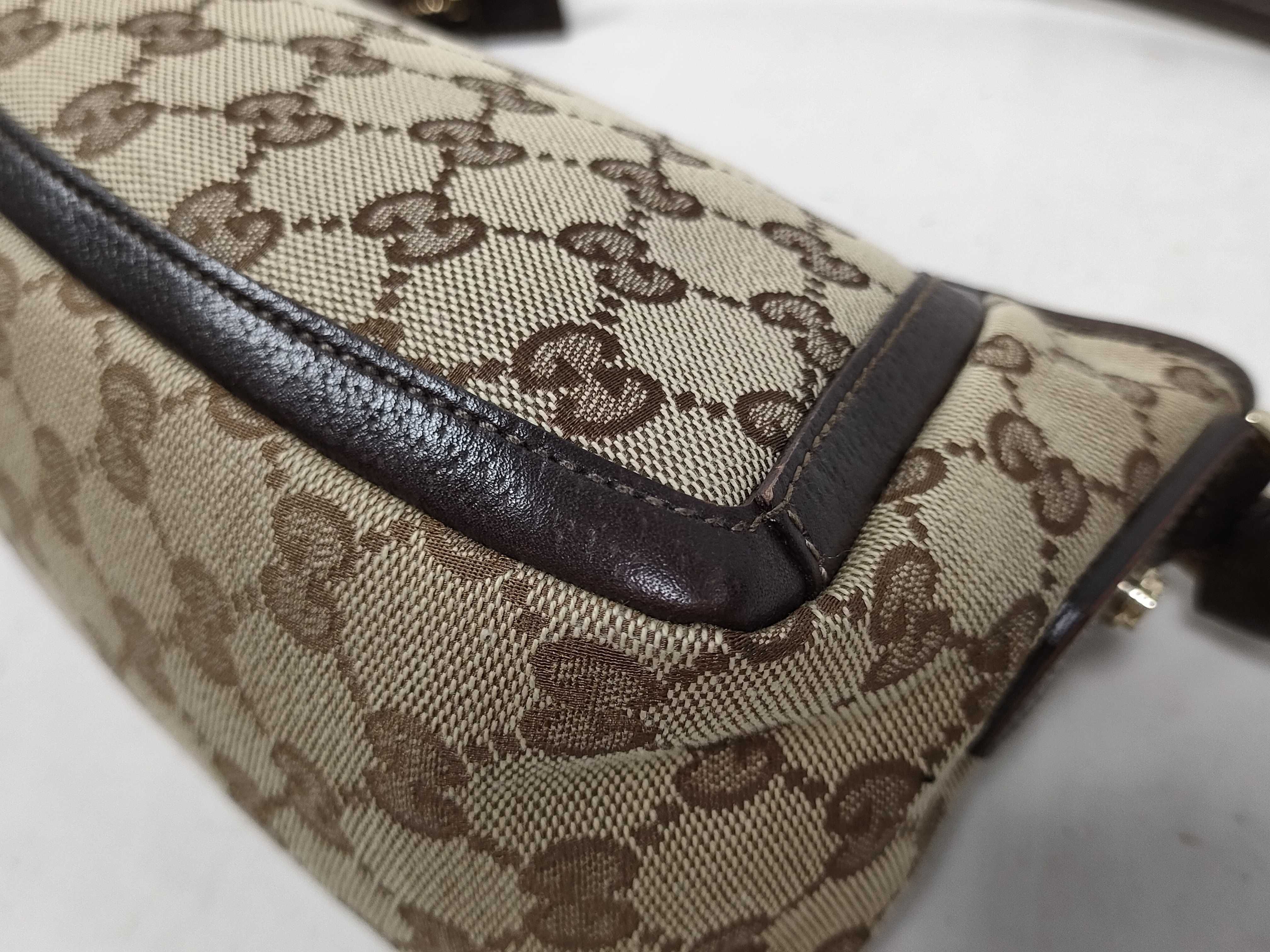 GG Canvas One-Shoulder Handbag 130939 — view 8