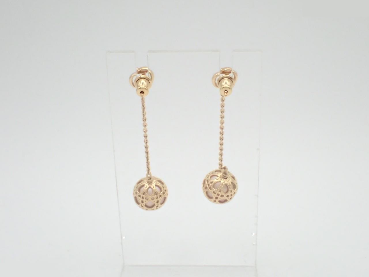 Secret Cannage Pearl Drop Earrings, 5.3g — view 2