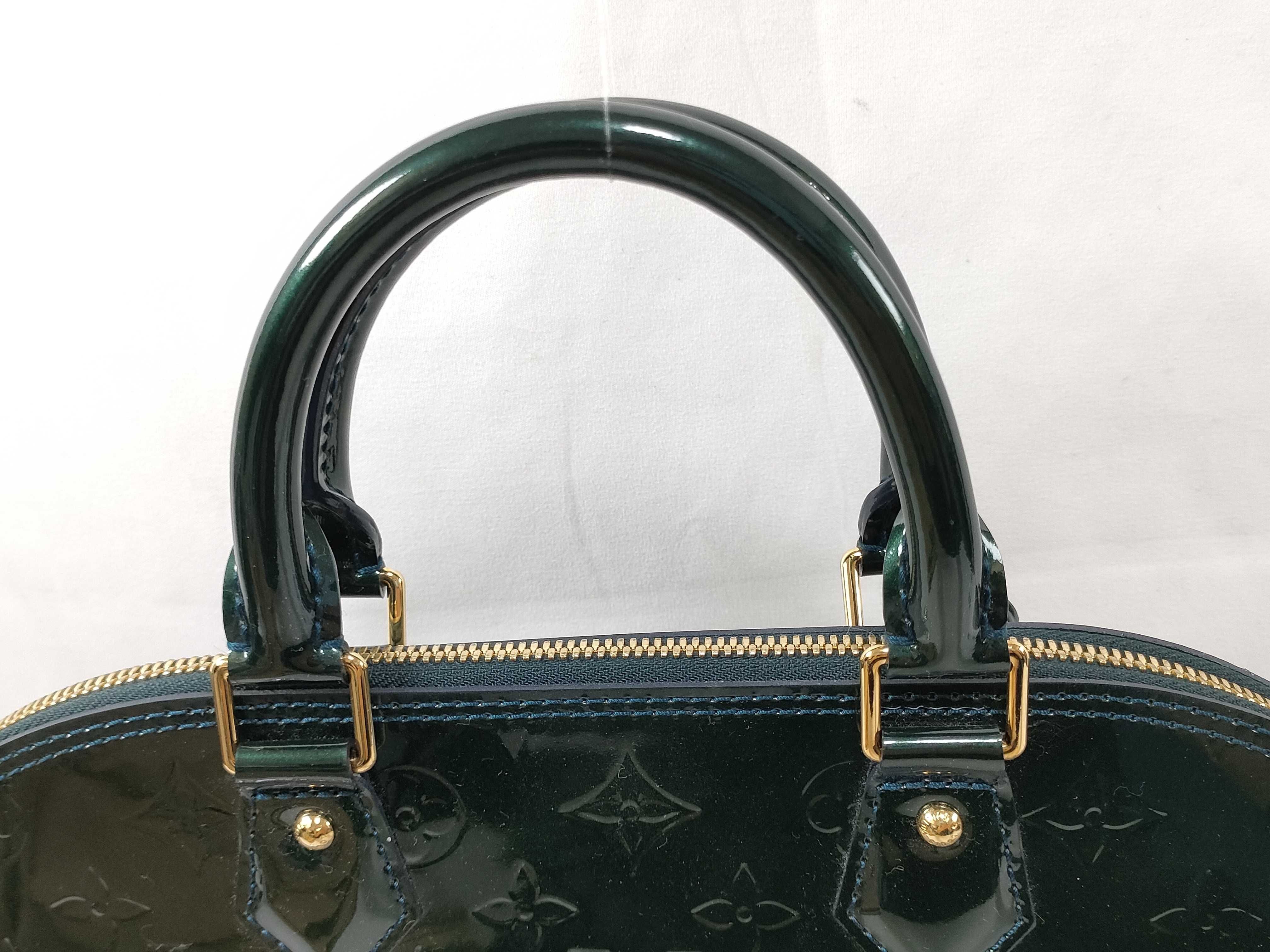 Vernis Alma PM M91612 MI4039 Green Handbag — view 3