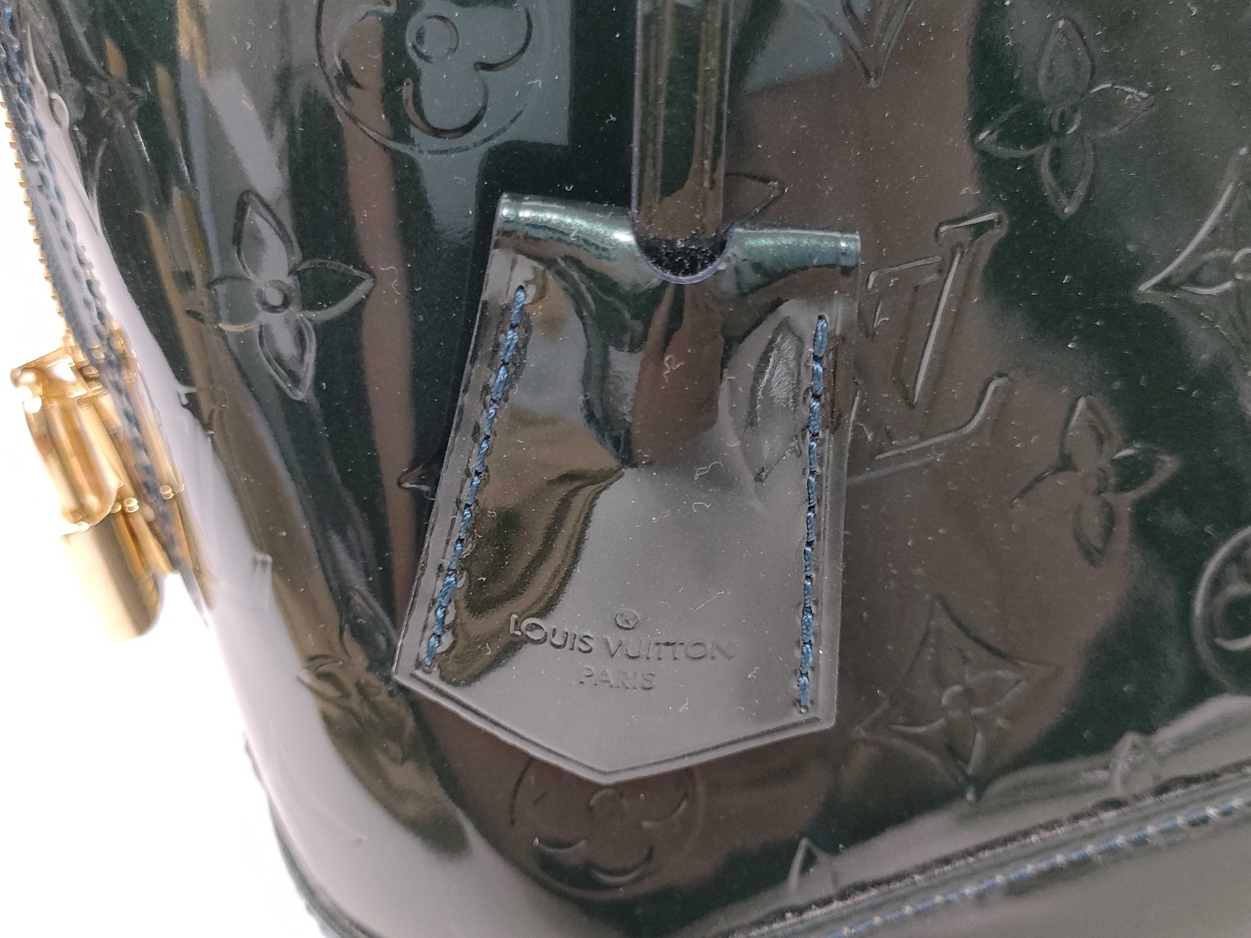 Vernis Alma PM M91612 MI4039 Green Handbag — view 8