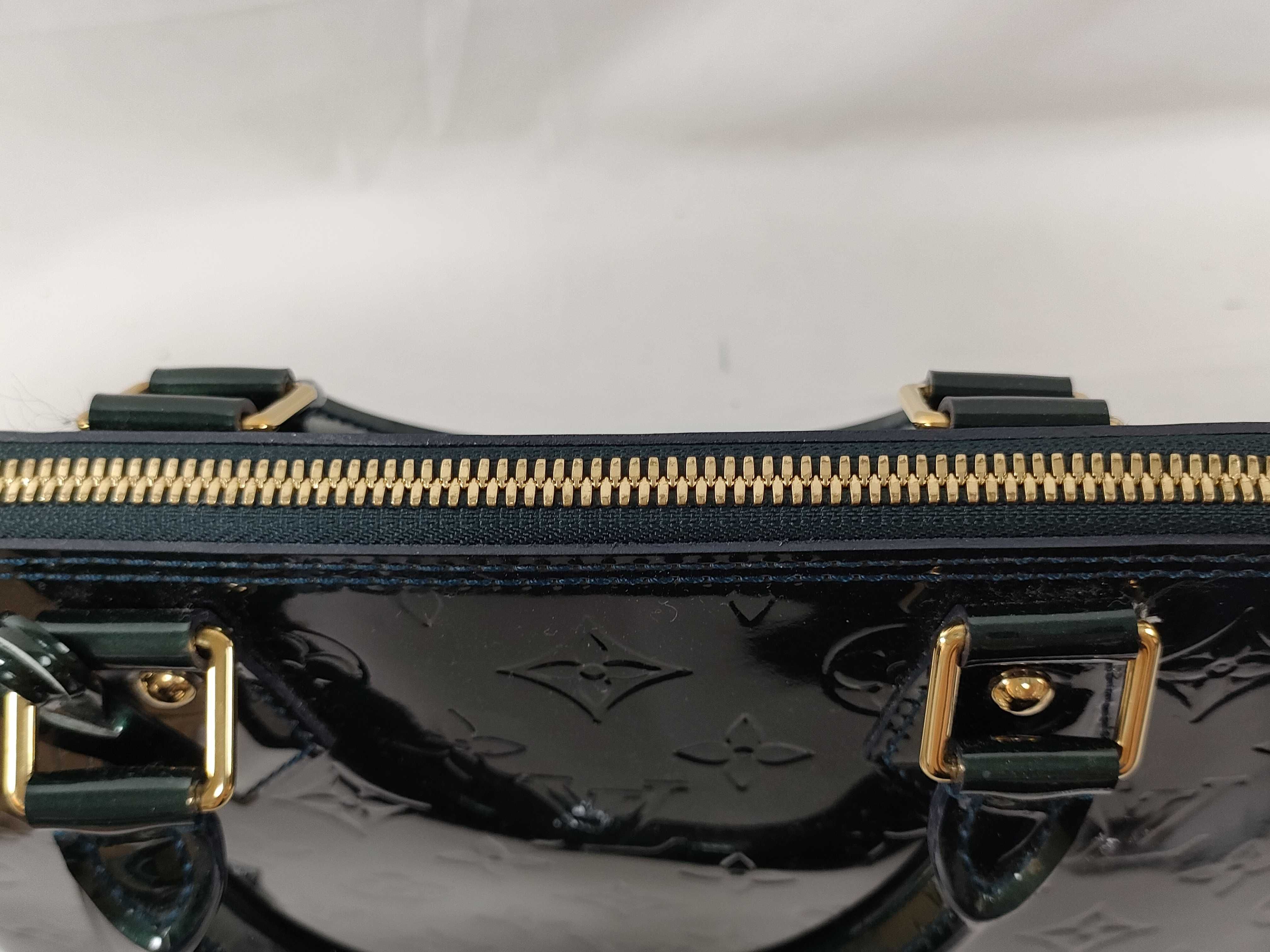 Vernis Alma PM M91612 MI4039 Green Handbag — view 9
