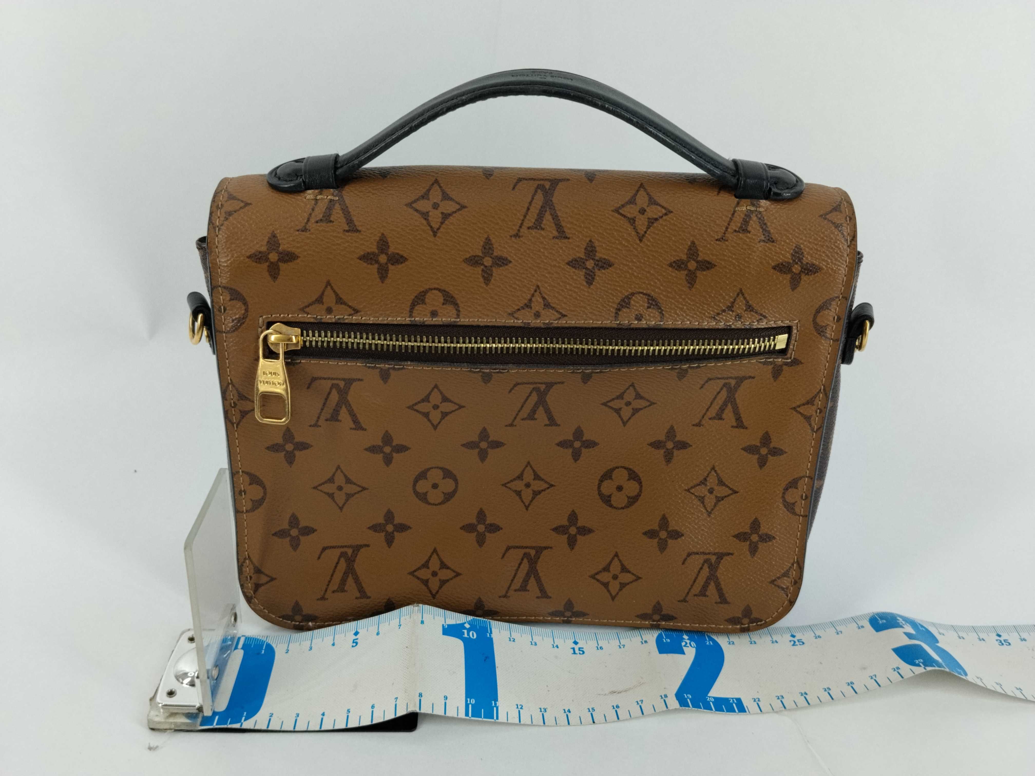 Monogram Louis Vuitton Message Shoulder Bag Handbag — view 2