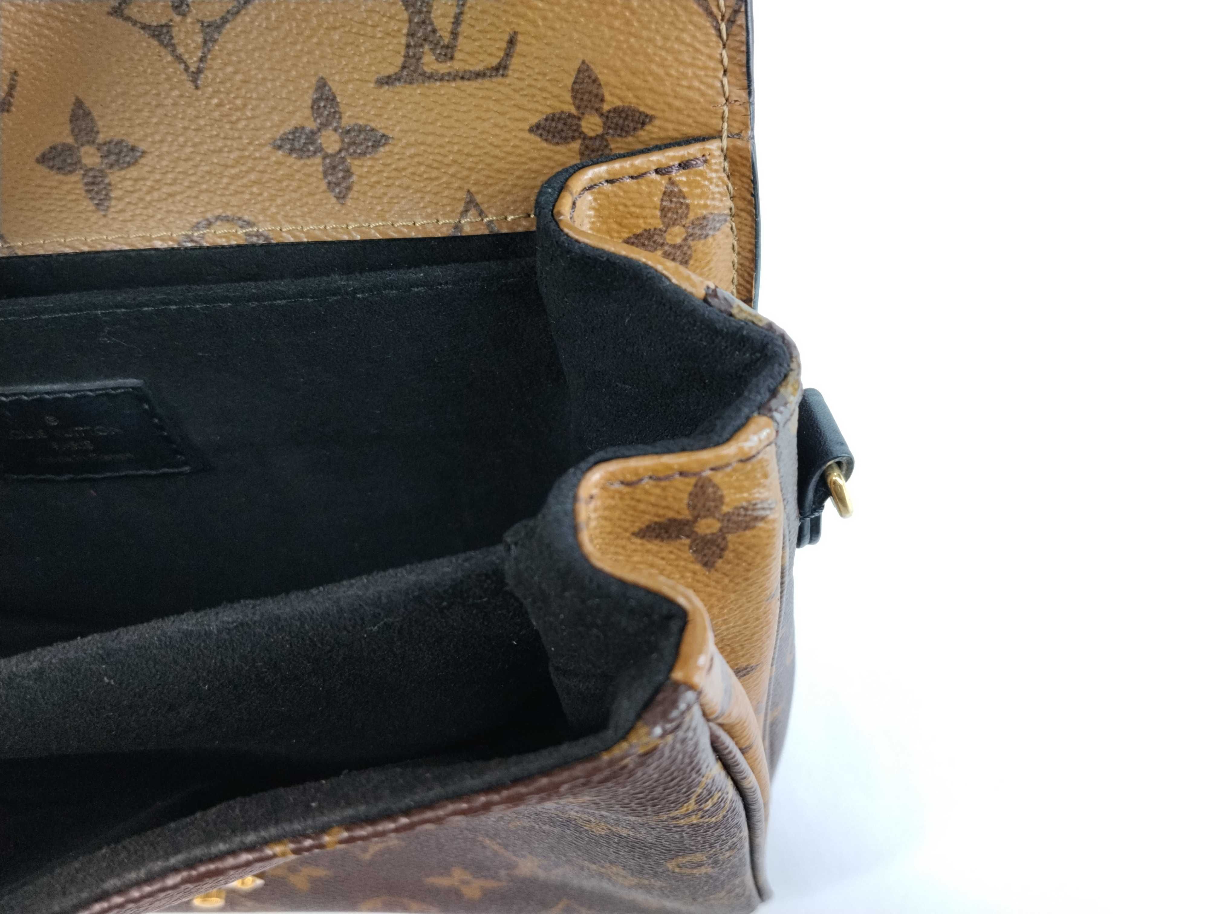 Monogram Louis Vuitton Message Shoulder Bag Handbag — view 12