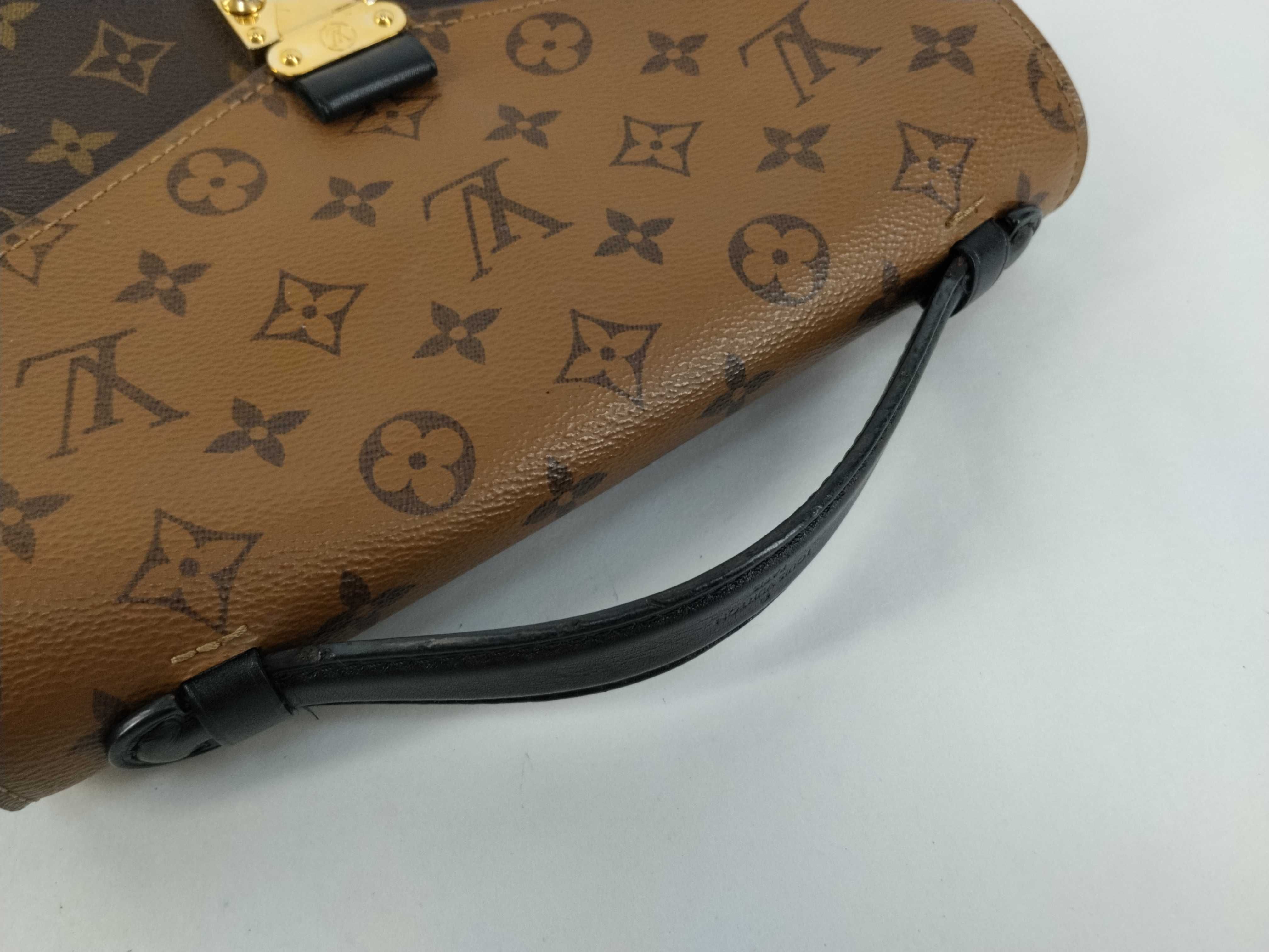 Monogram Louis Vuitton Message Shoulder Bag Handbag — view 3