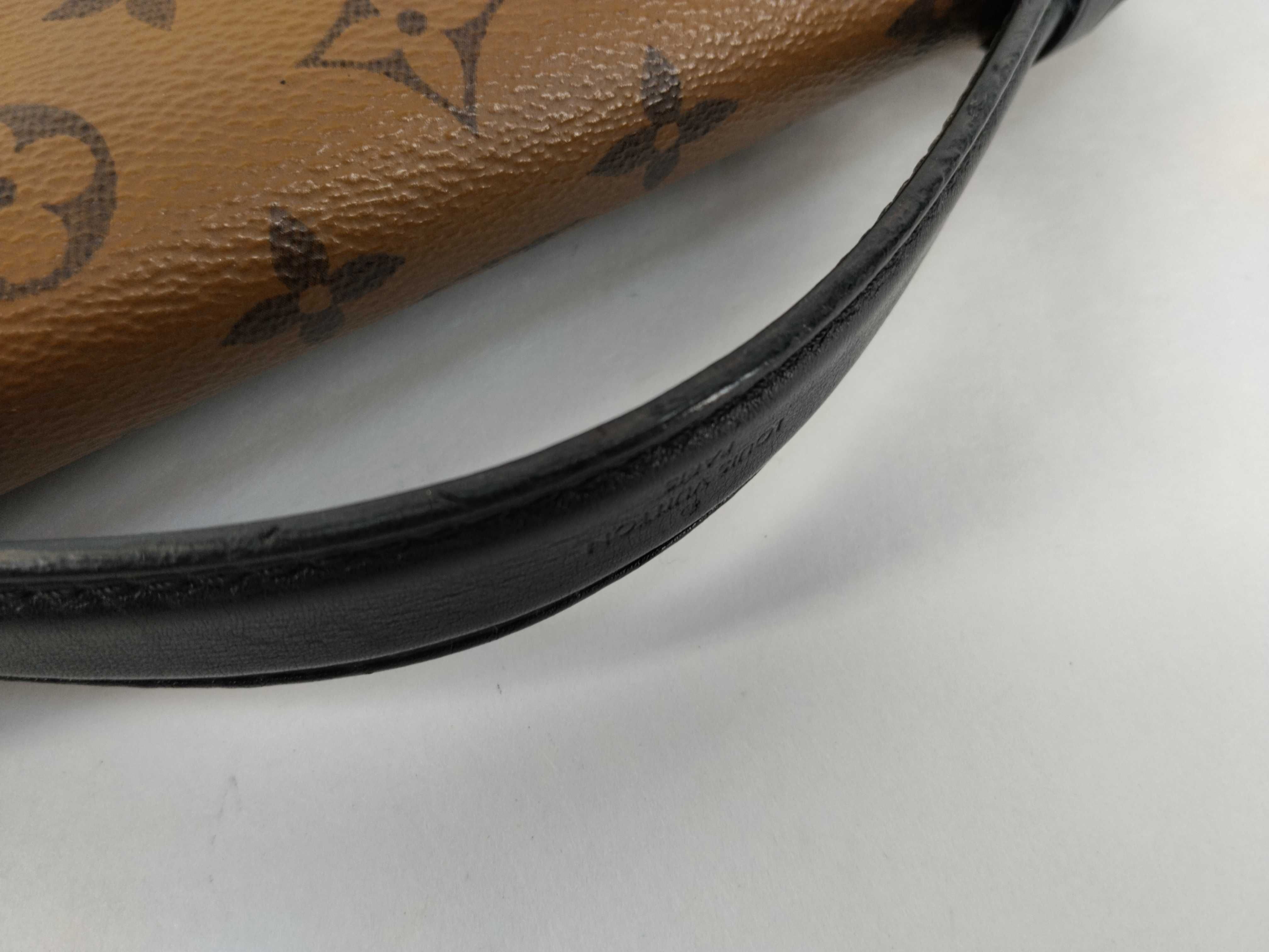 Monogram Louis Vuitton Message Shoulder Bag Handbag — view 4