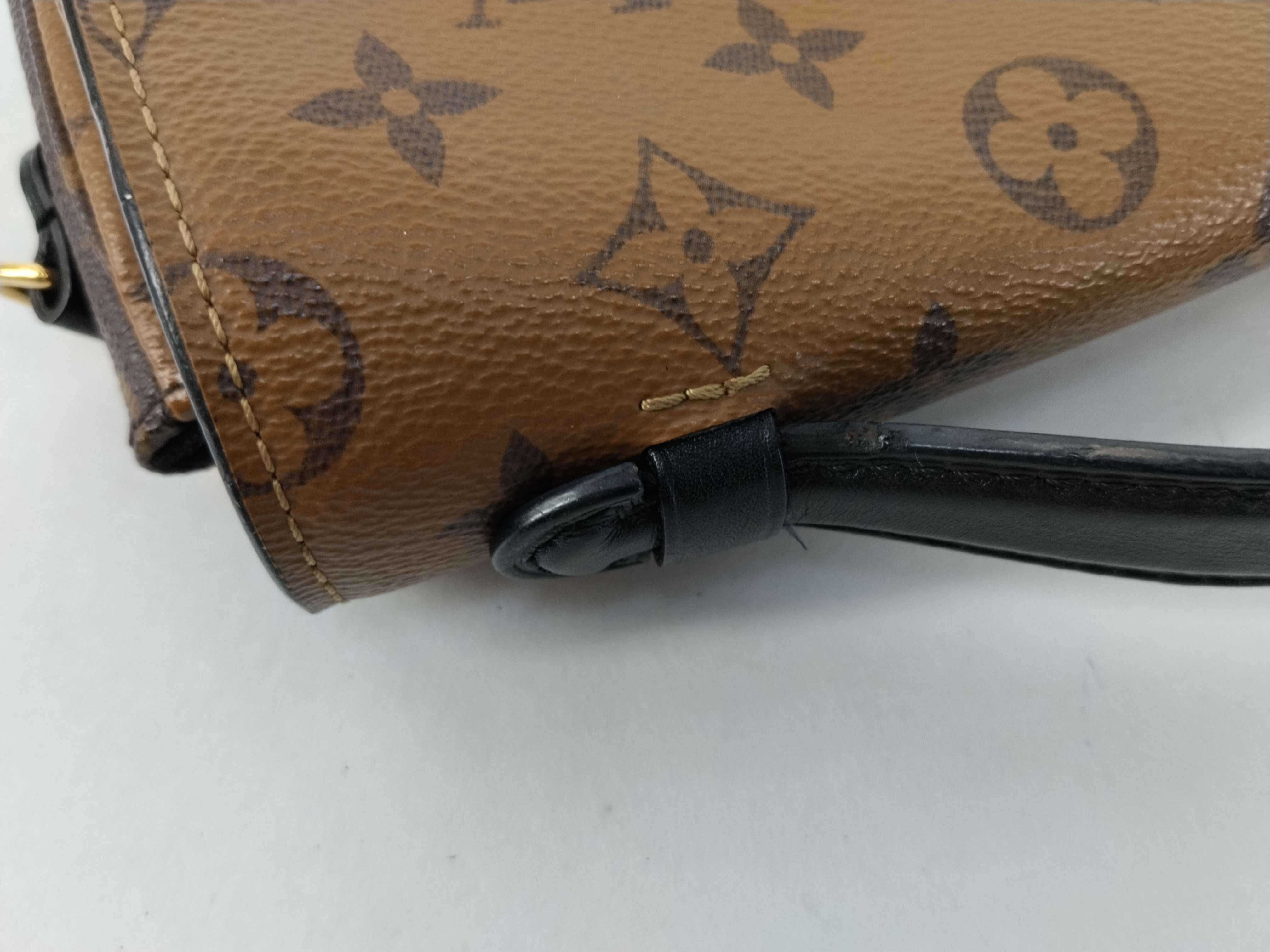 Monogram Louis Vuitton Message Shoulder Bag Handbag — view 5