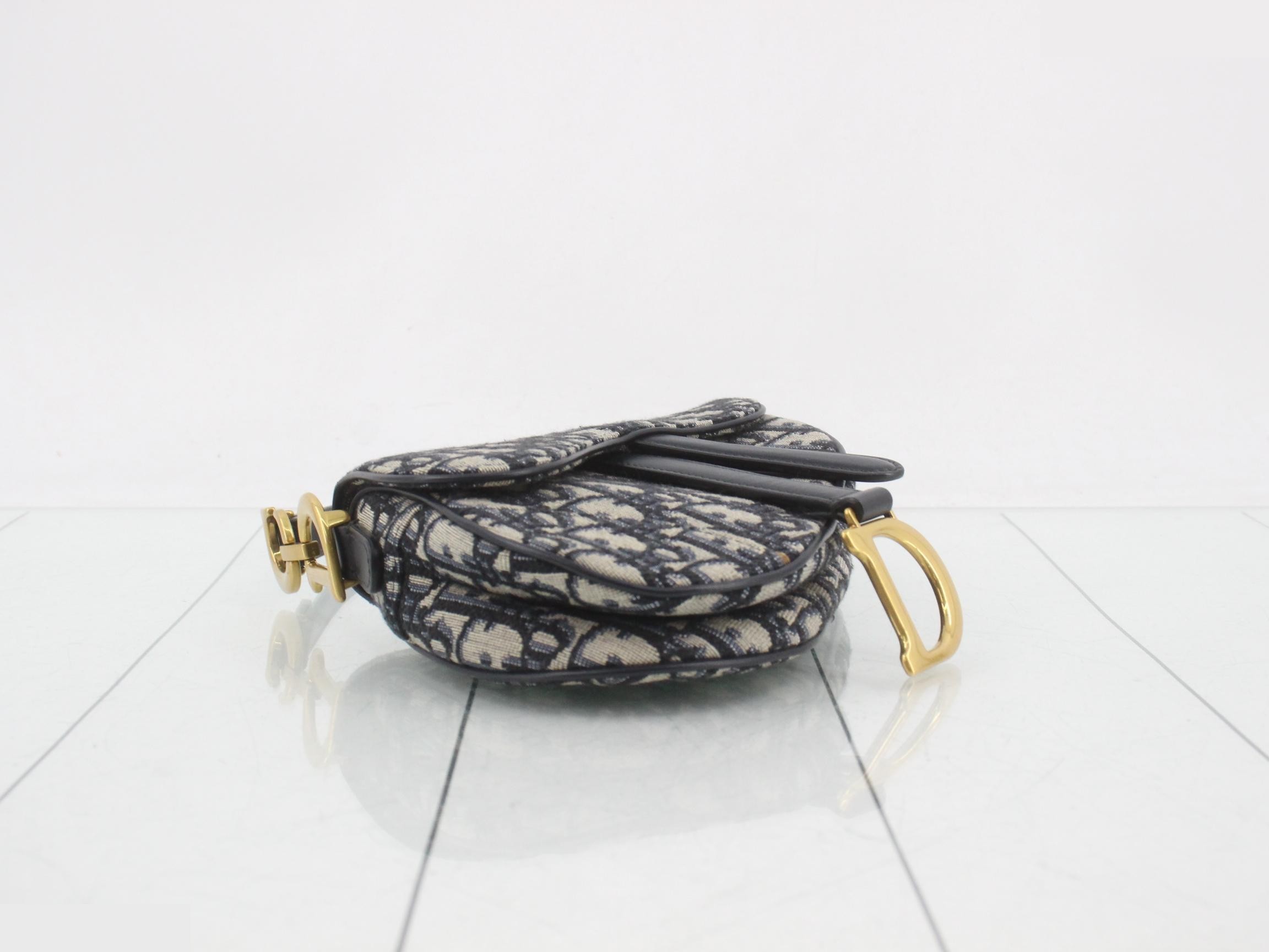 Saddlebag, Oblique Canvas Handbag — view 5