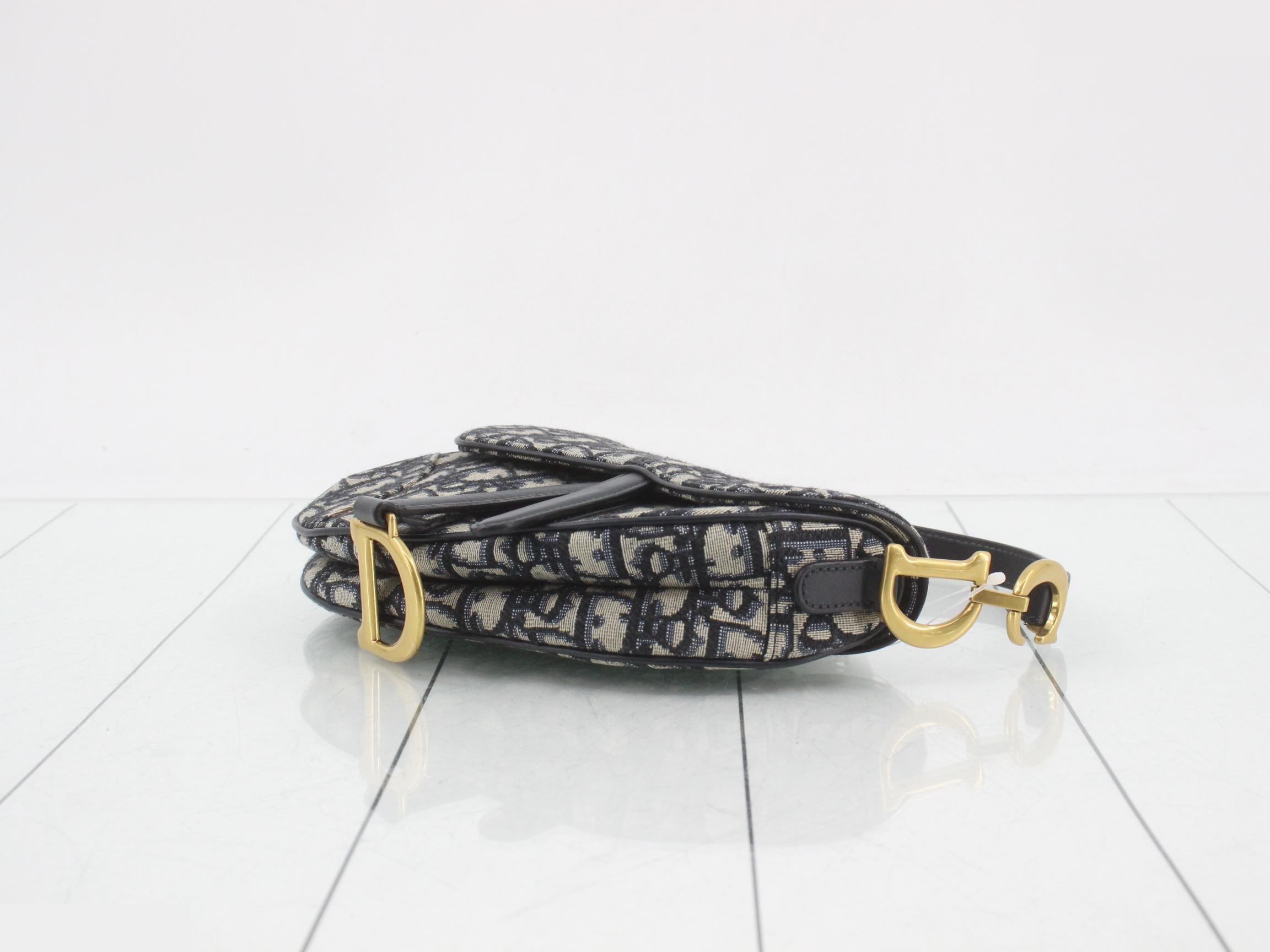 Saddlebag, Oblique Canvas Handbag — view 6