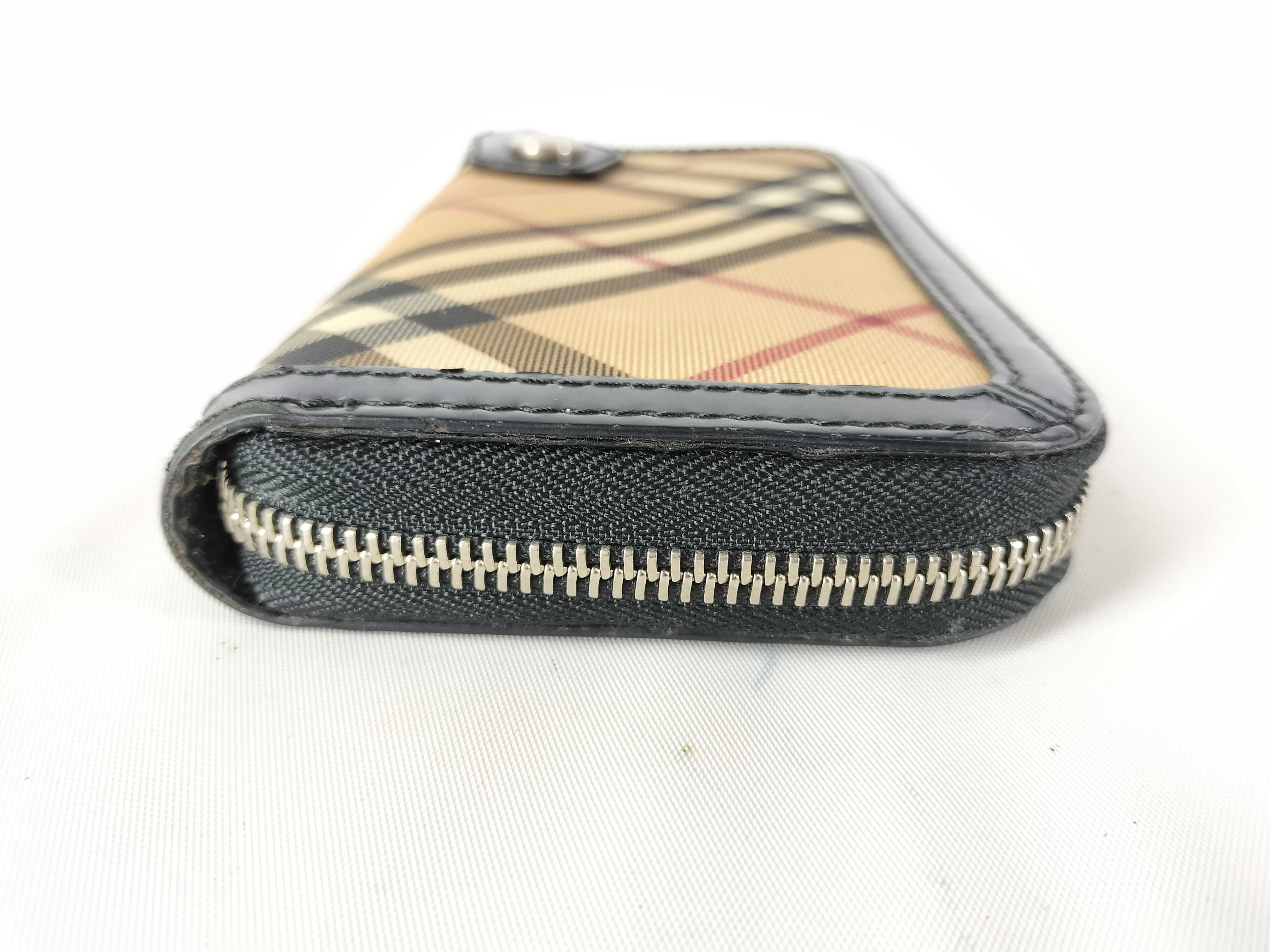 Checkered Full-Zip Long Wallet — view 3