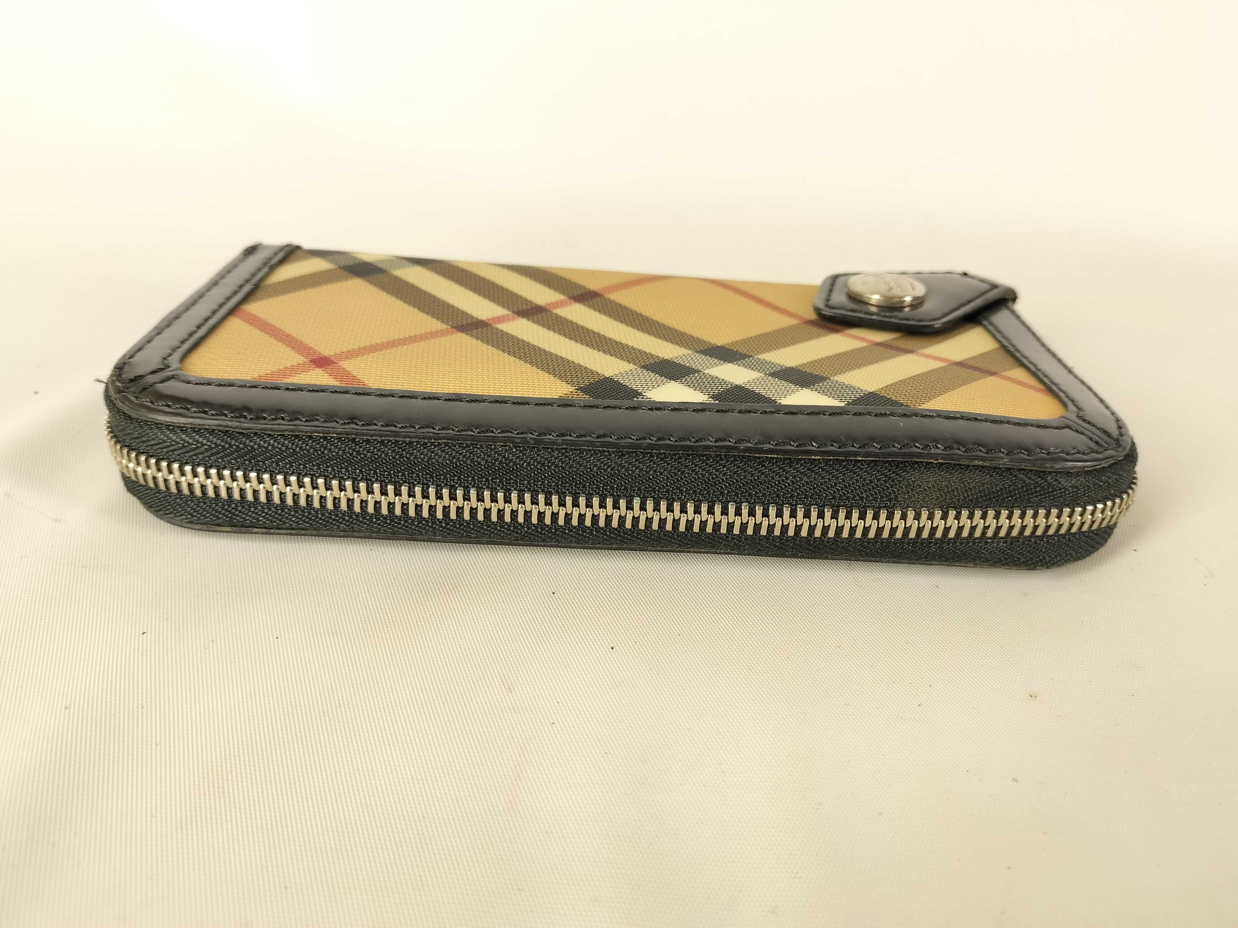 Checkered Full-Zip Long Wallet — view 4