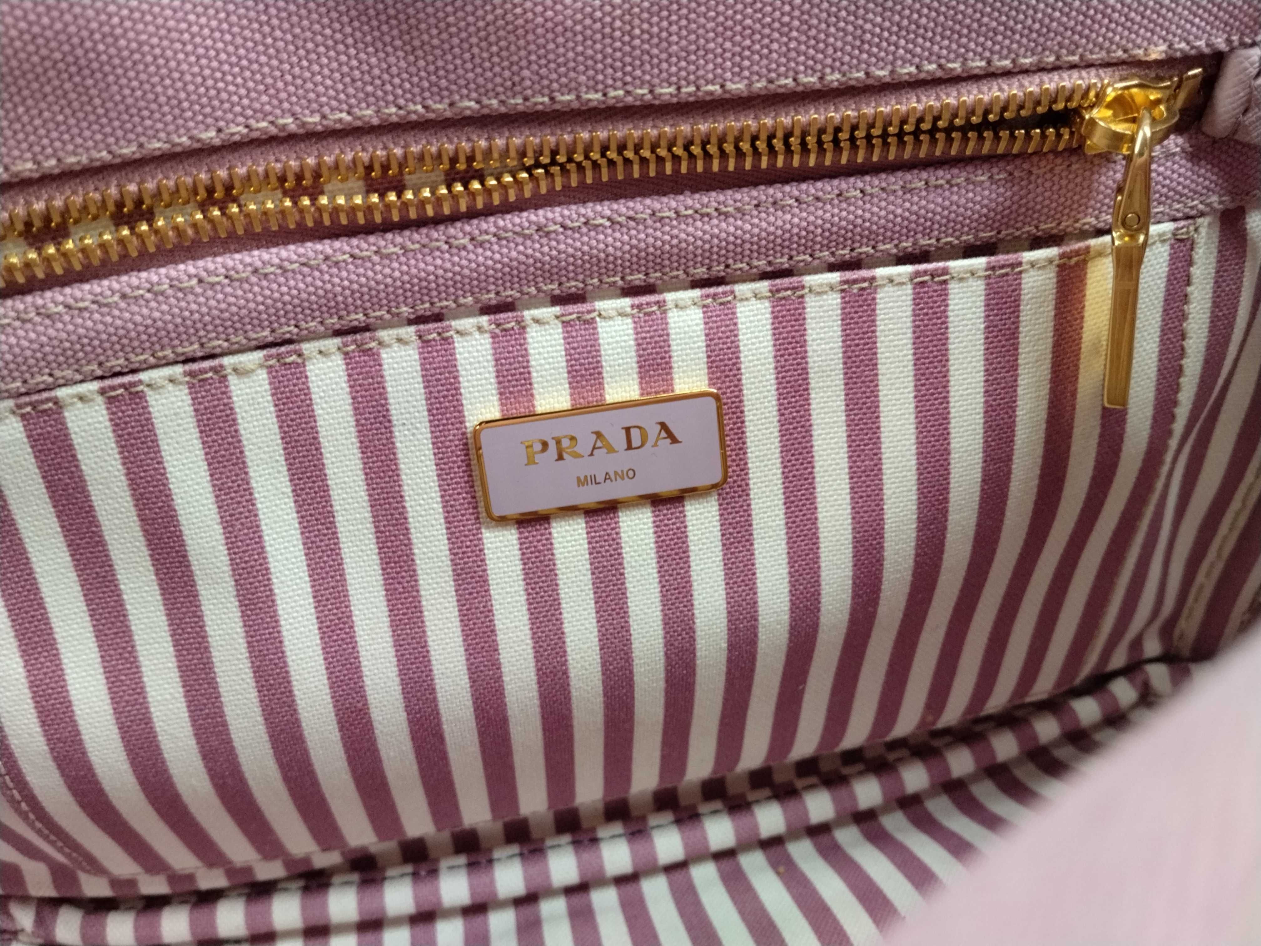 Canvas 2-Way Handbag, Pink, 1BG439 (Handbag) — view 12