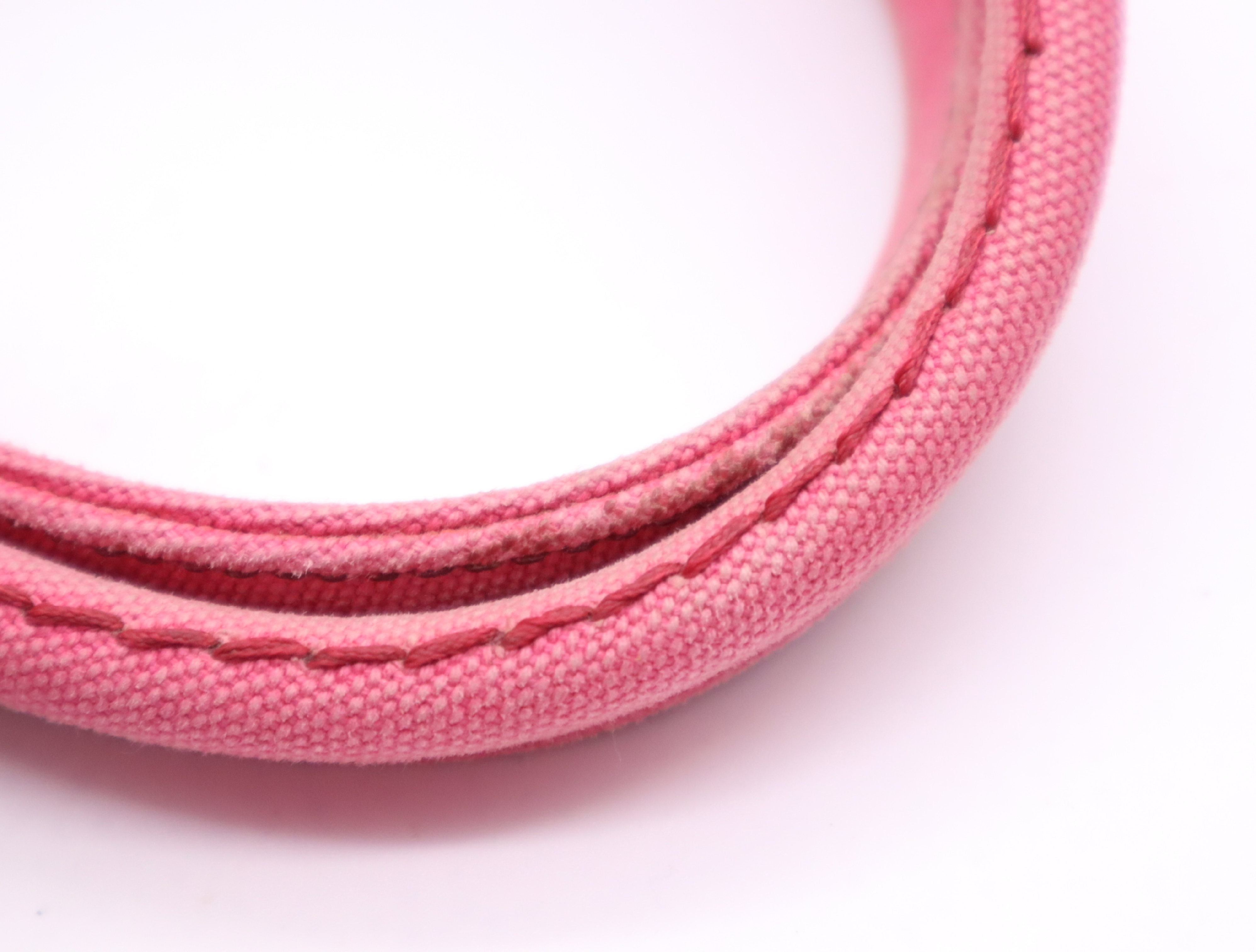 Canvas Canapa 2-Way Handbag, Pink, with Shoulder Strap and Guarantee Card. — view 14