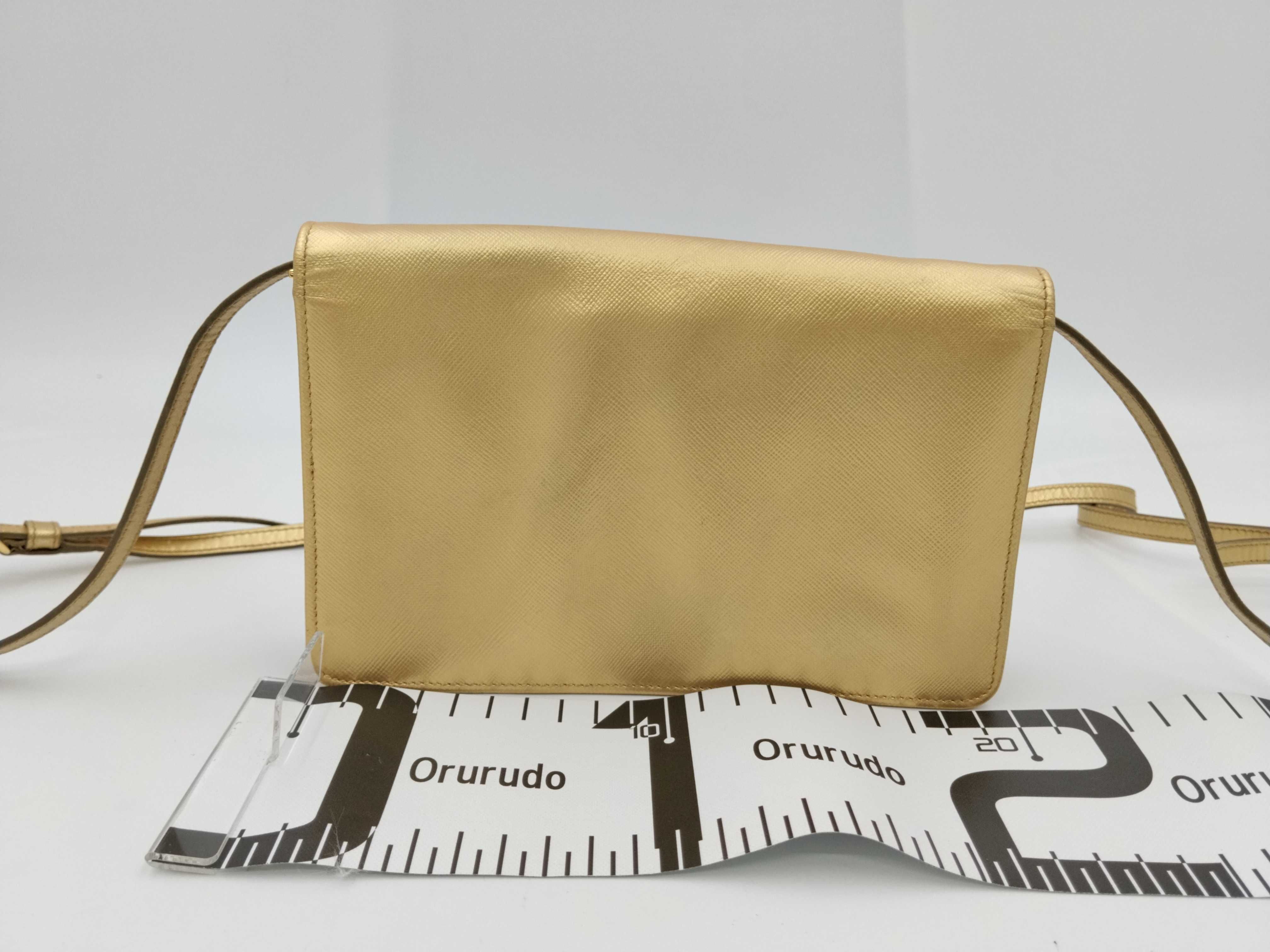 WOC Gold Shoulder Bag — view 2