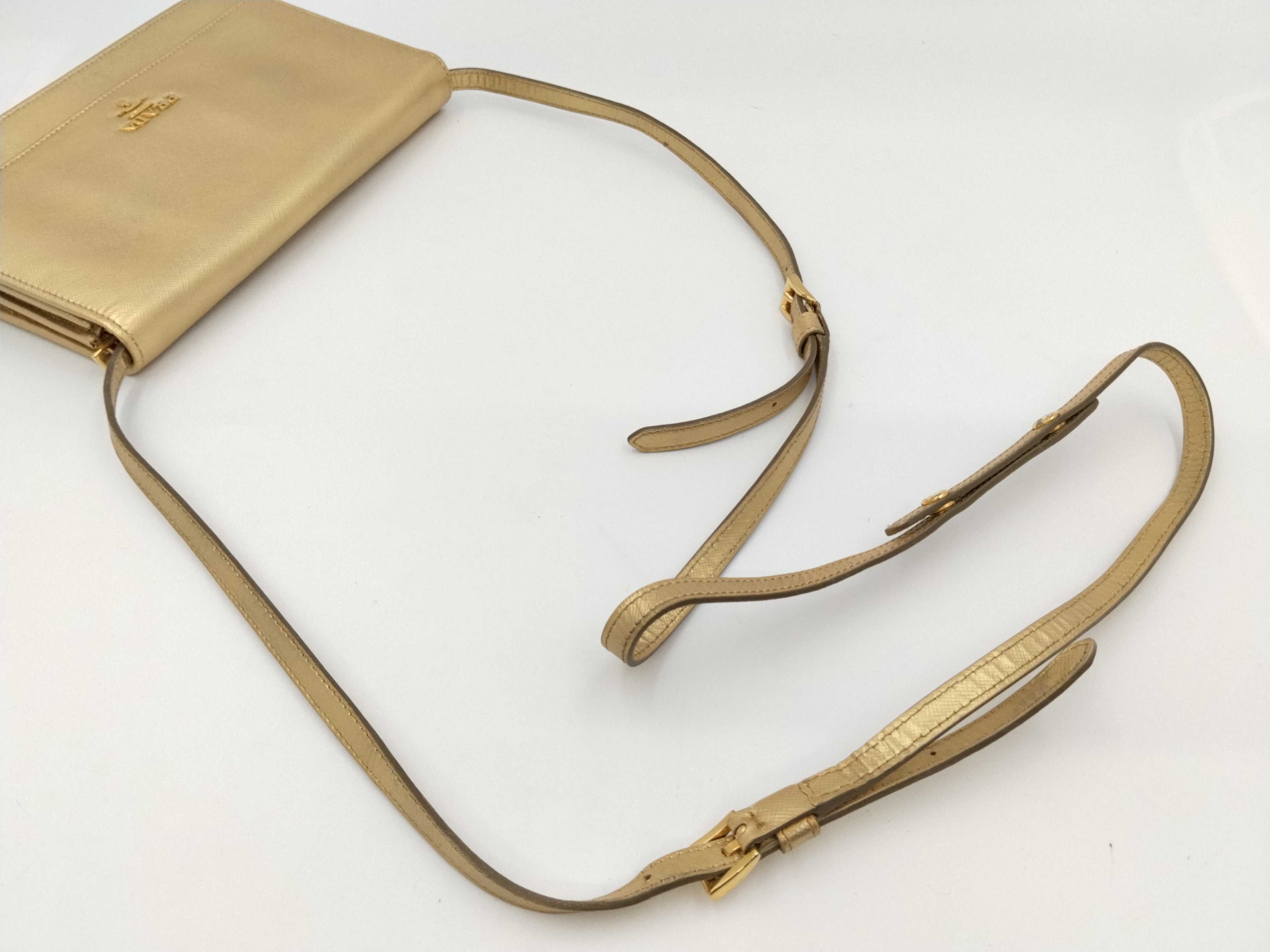 WOC Gold Shoulder Bag — view 3