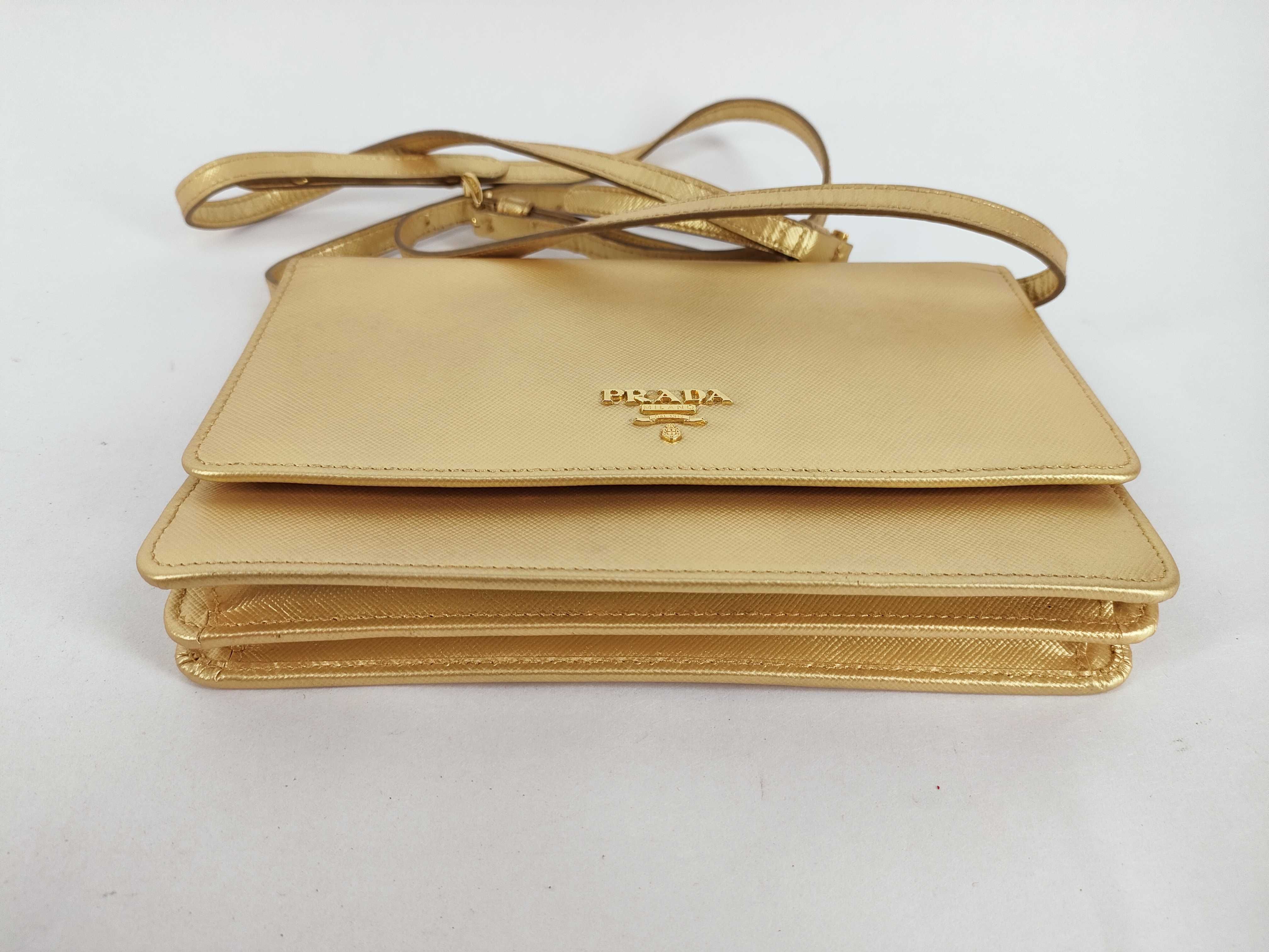 WOC Gold Shoulder Bag — view 6