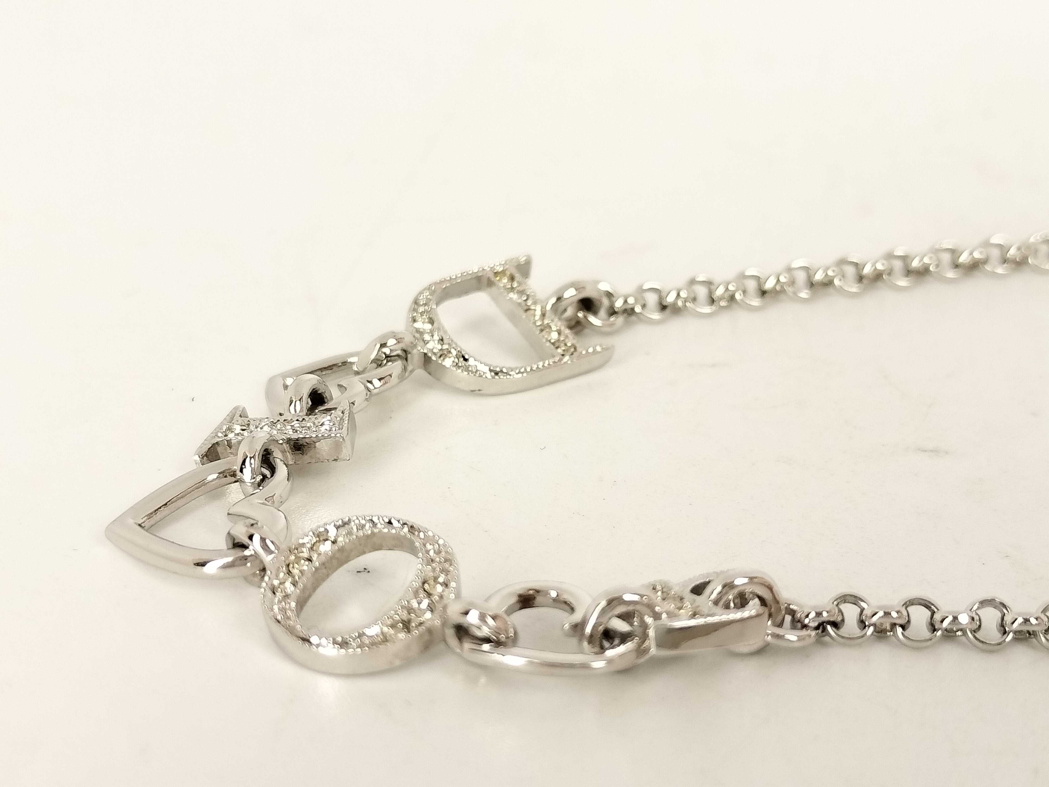 Heart Motif Logo Necklace — view 3