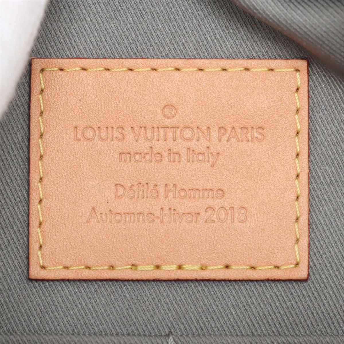 Monogram Titanium Messenger PM M43889 PL2128 Khaki x Brown — view 9