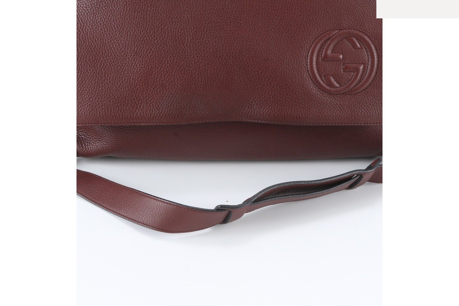 Interlocking G 322056 Leather Shoulder Bag — view 2