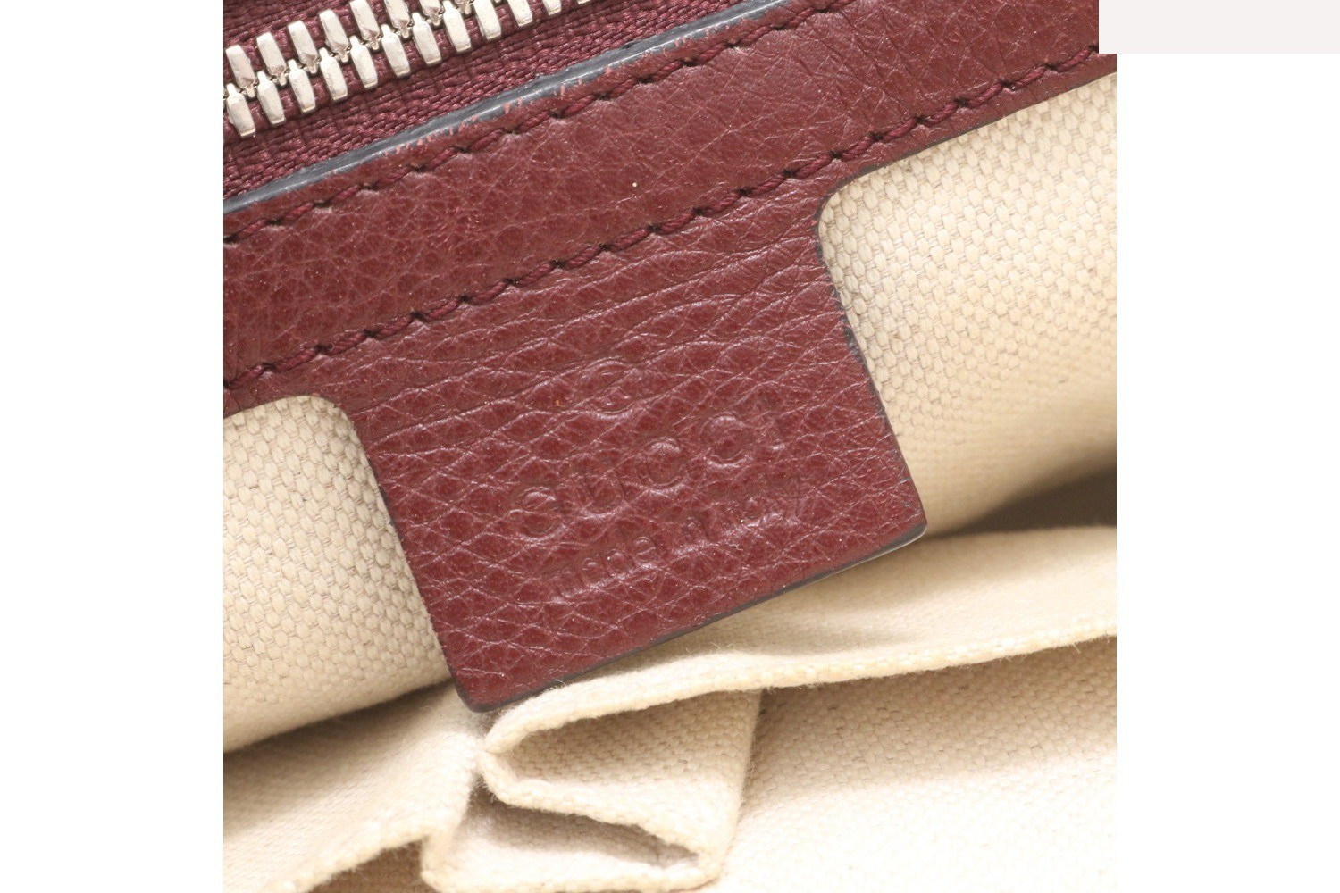 Interlocking G 322056 Leather Shoulder Bag — view 8