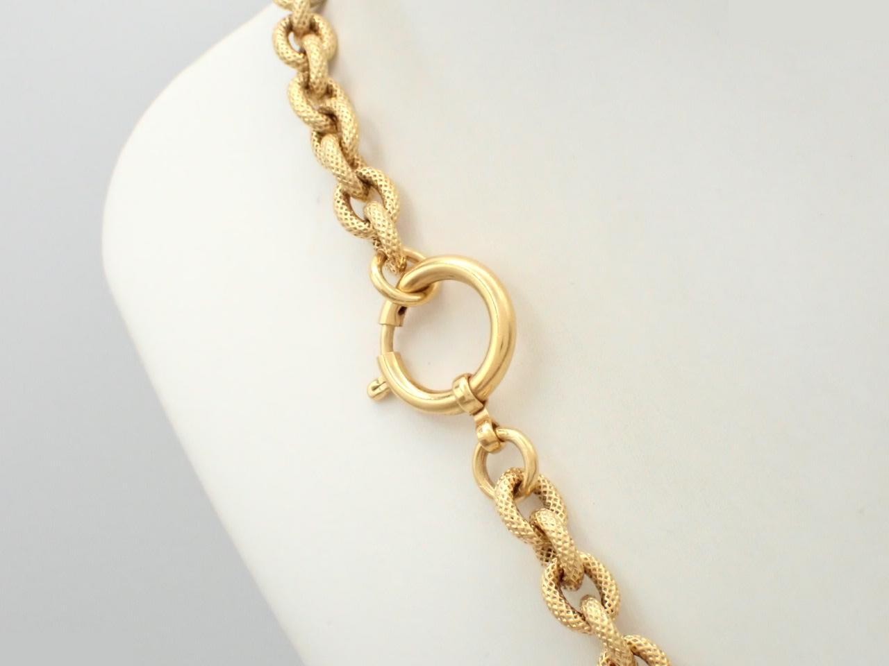 Vintage Classic (Precious Metal) Necklace Pendant, Chain approx. 55cm — view 2