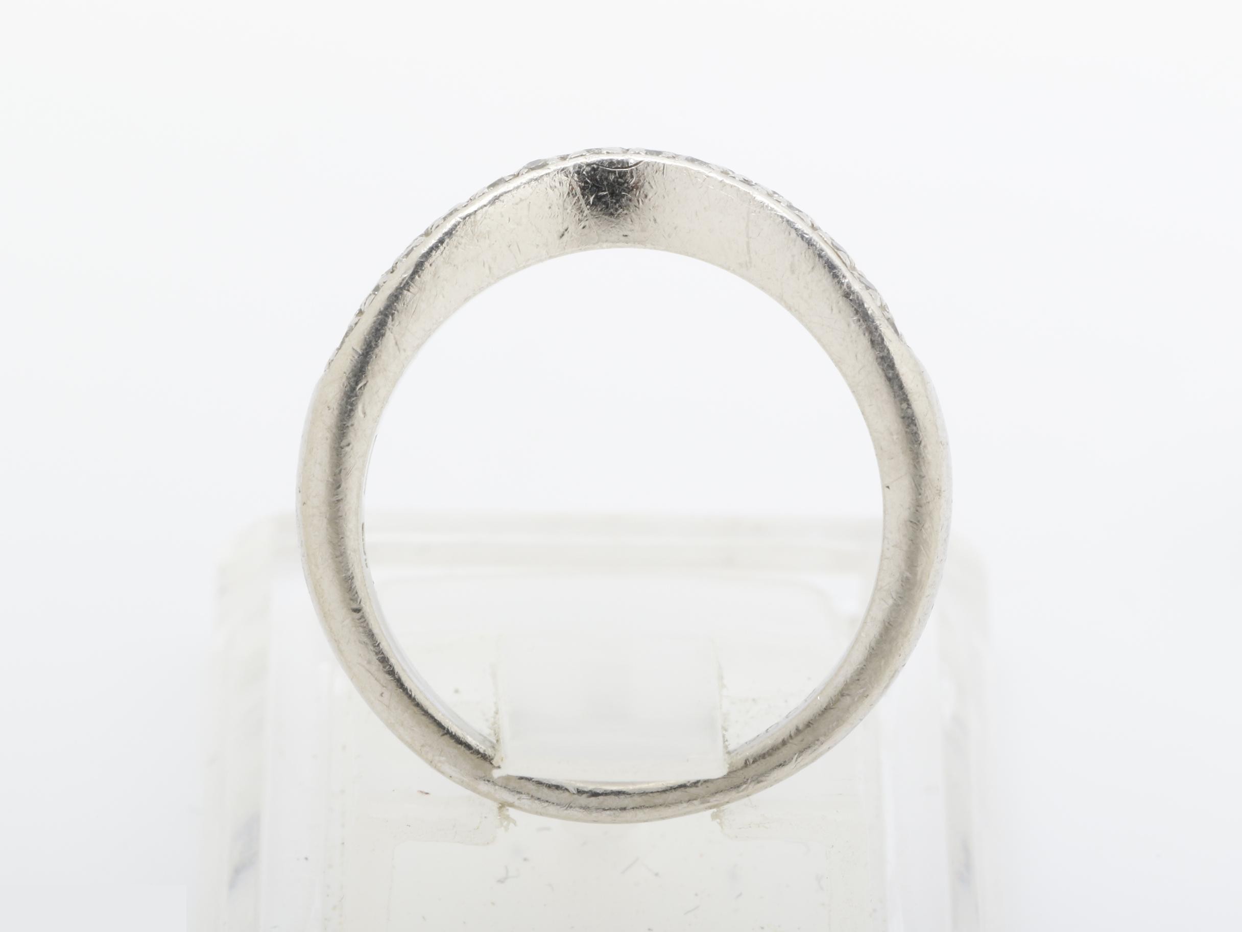 Ring, Pt950, Diamond — view 5