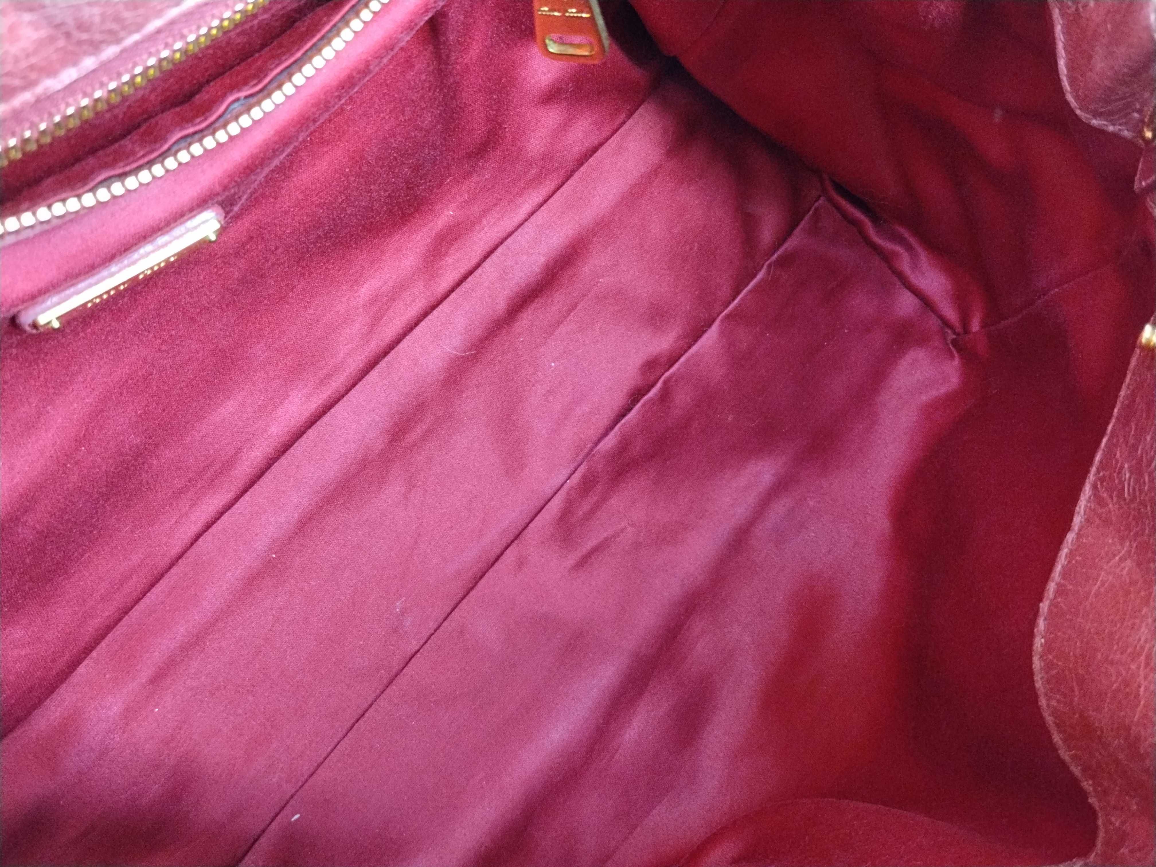 shoulder bag, leather, pink. — view 11