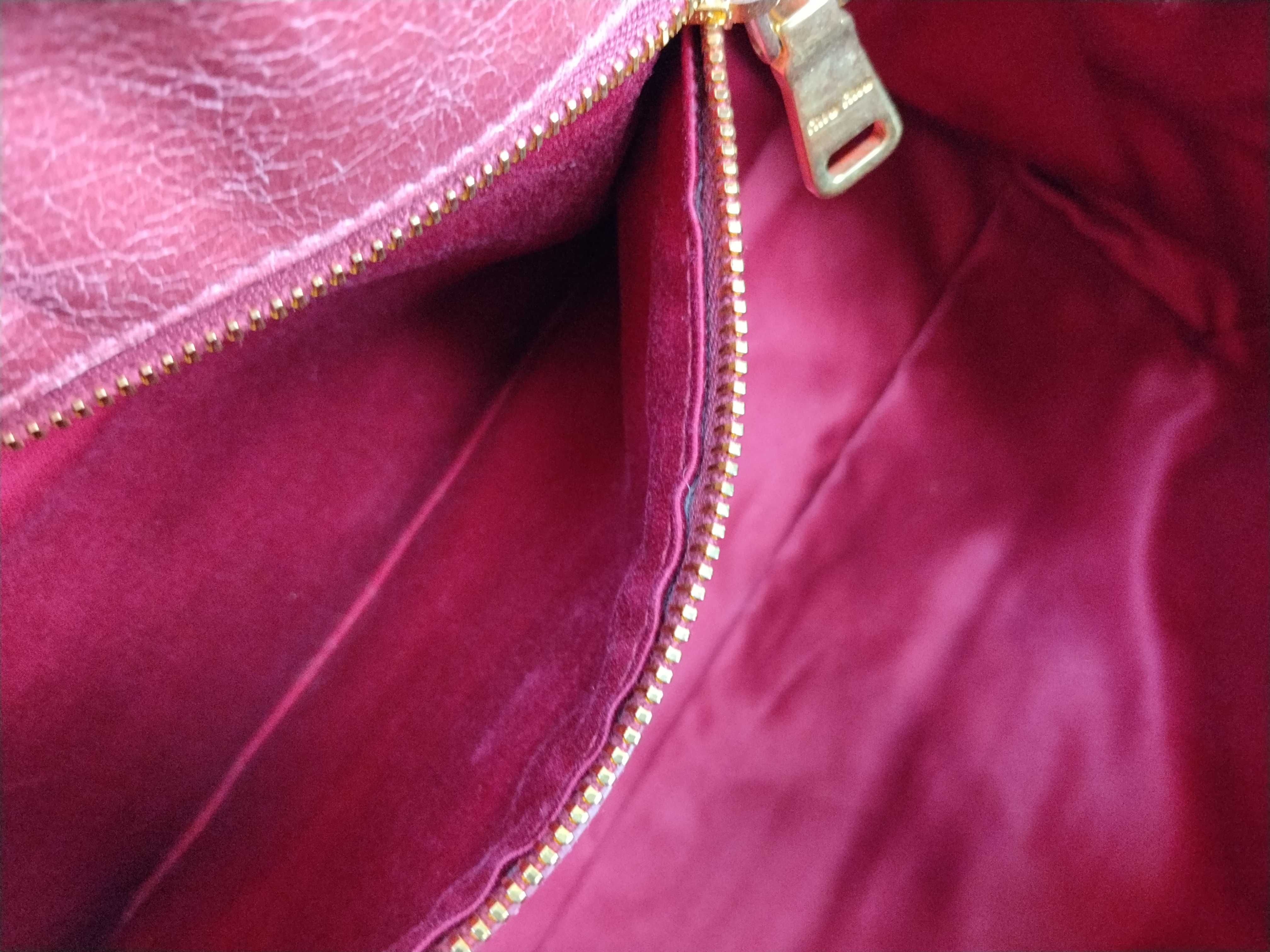 shoulder bag, leather, pink. — view 13