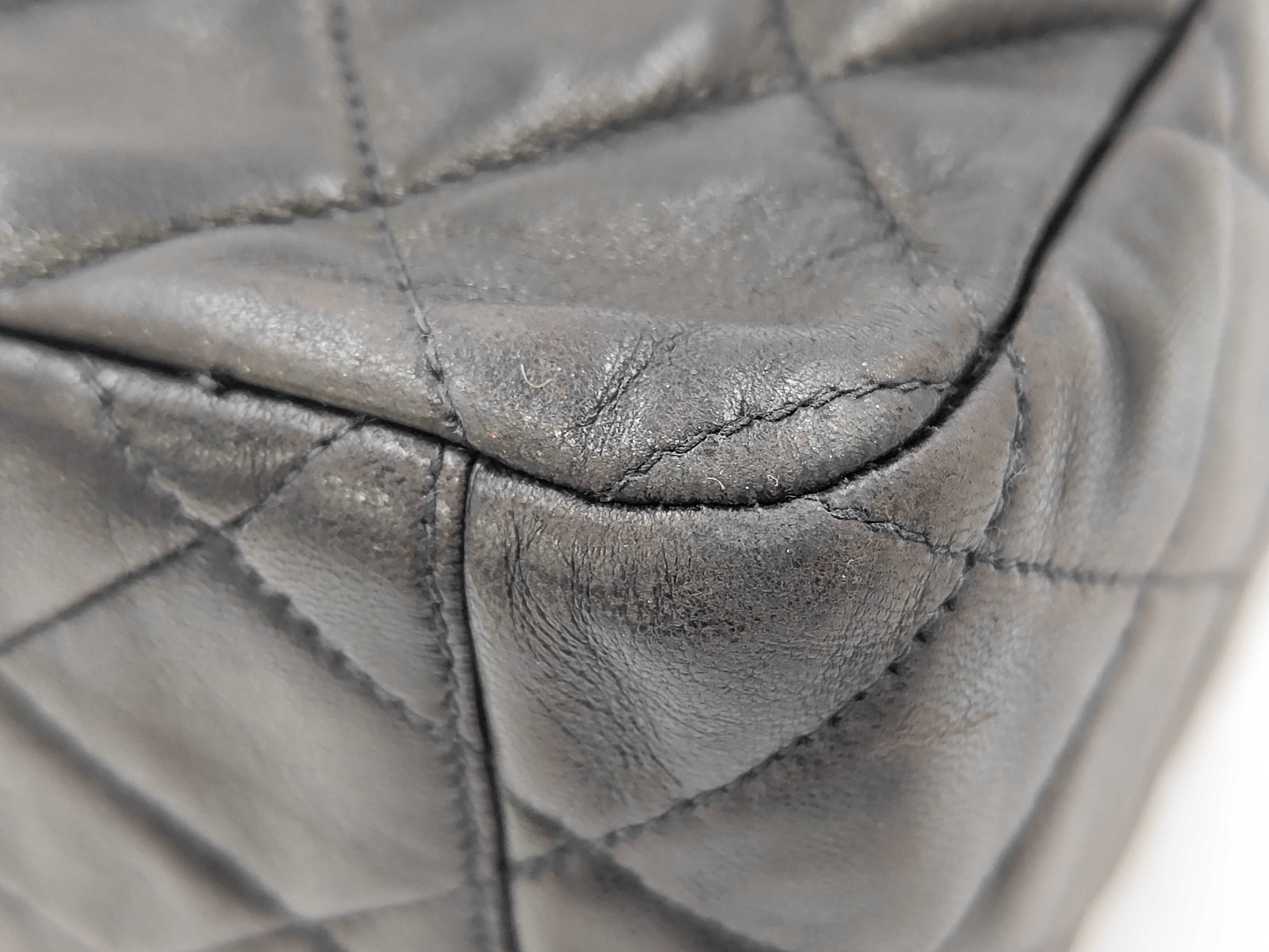 Large Matelassé Lambskin Chain Shoulder Bag (Series 3) — view 5