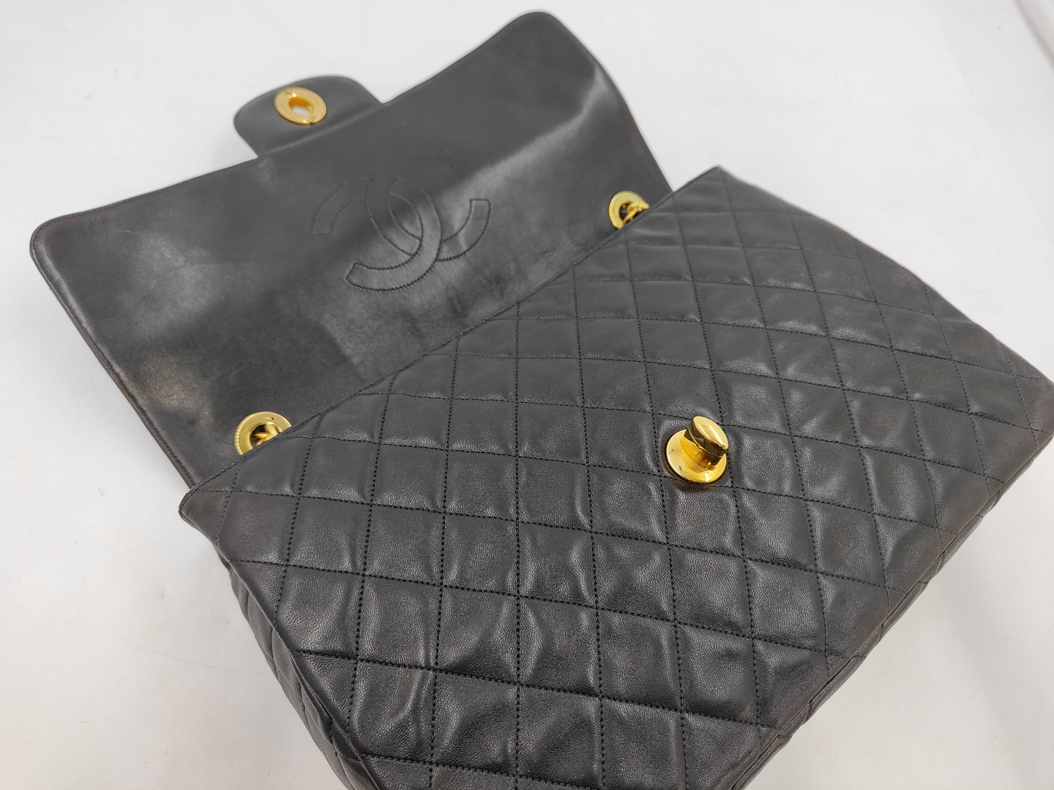 Large Matelassé Lambskin Chain Shoulder Bag (Series 3) — view 7