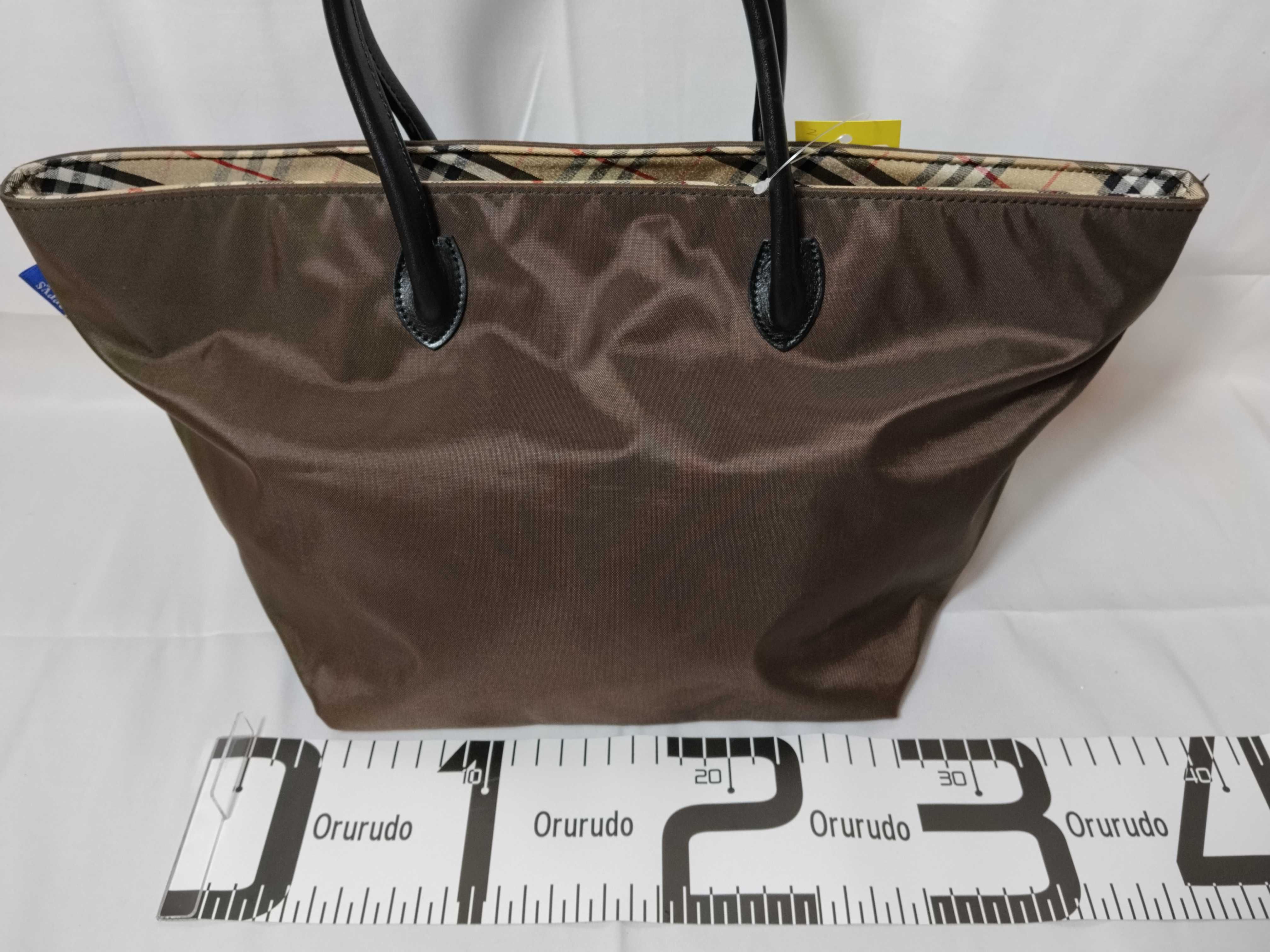 Blue Label Nylon Hand Tote Bag — view 2