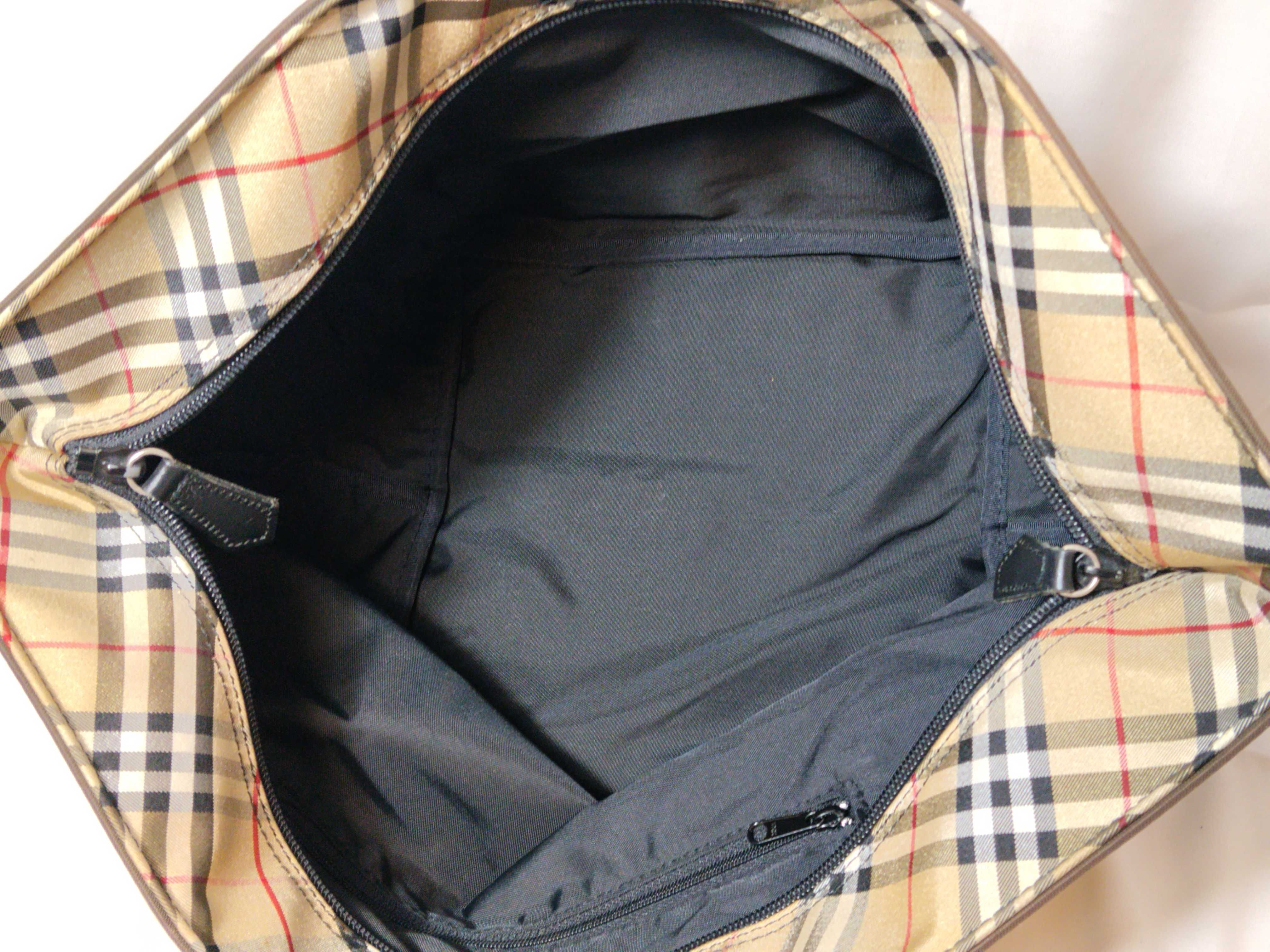 Blue Label Nylon Hand Tote Bag — view 11