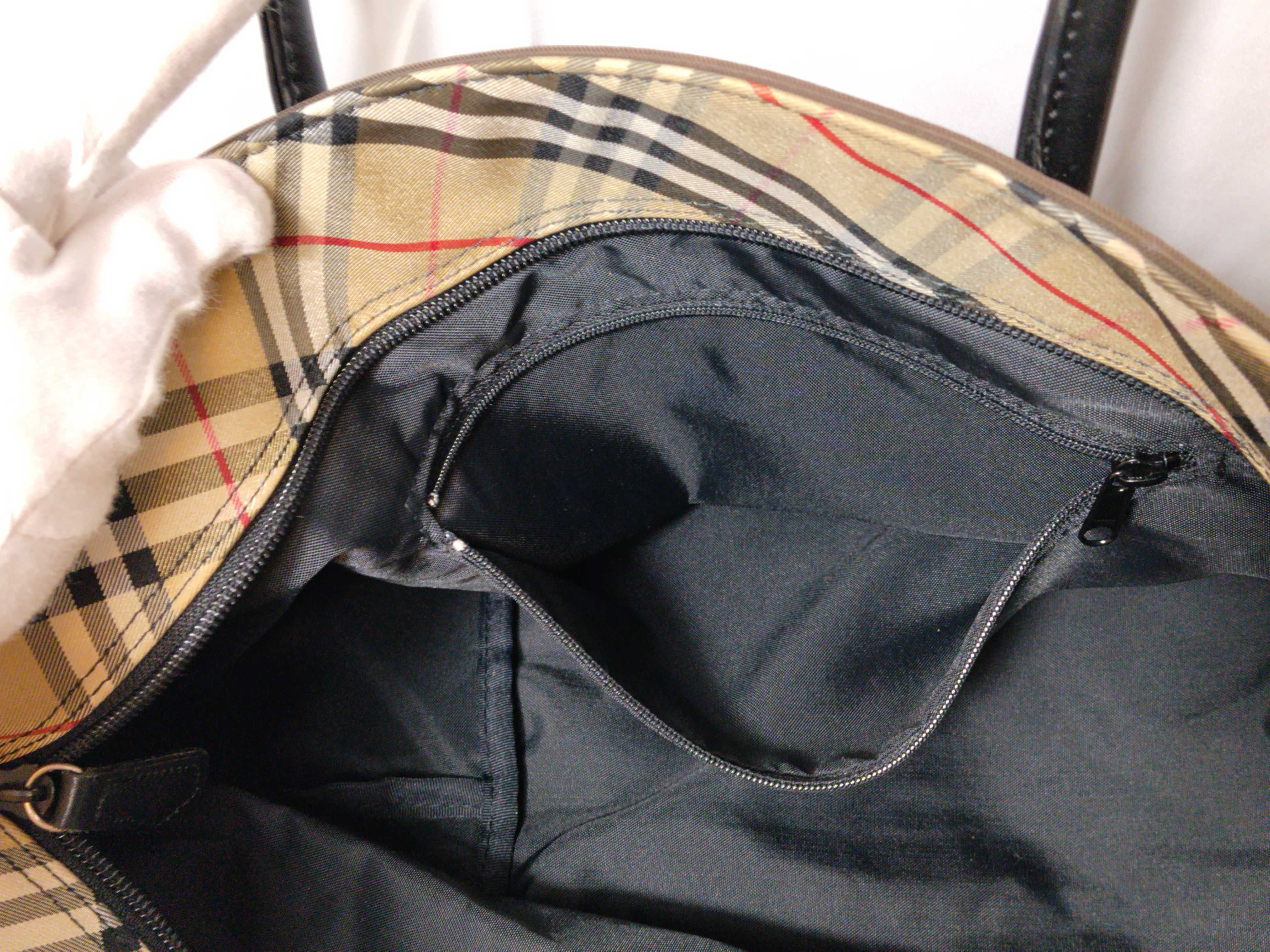 Blue Label Nylon Hand Tote Bag — view 12