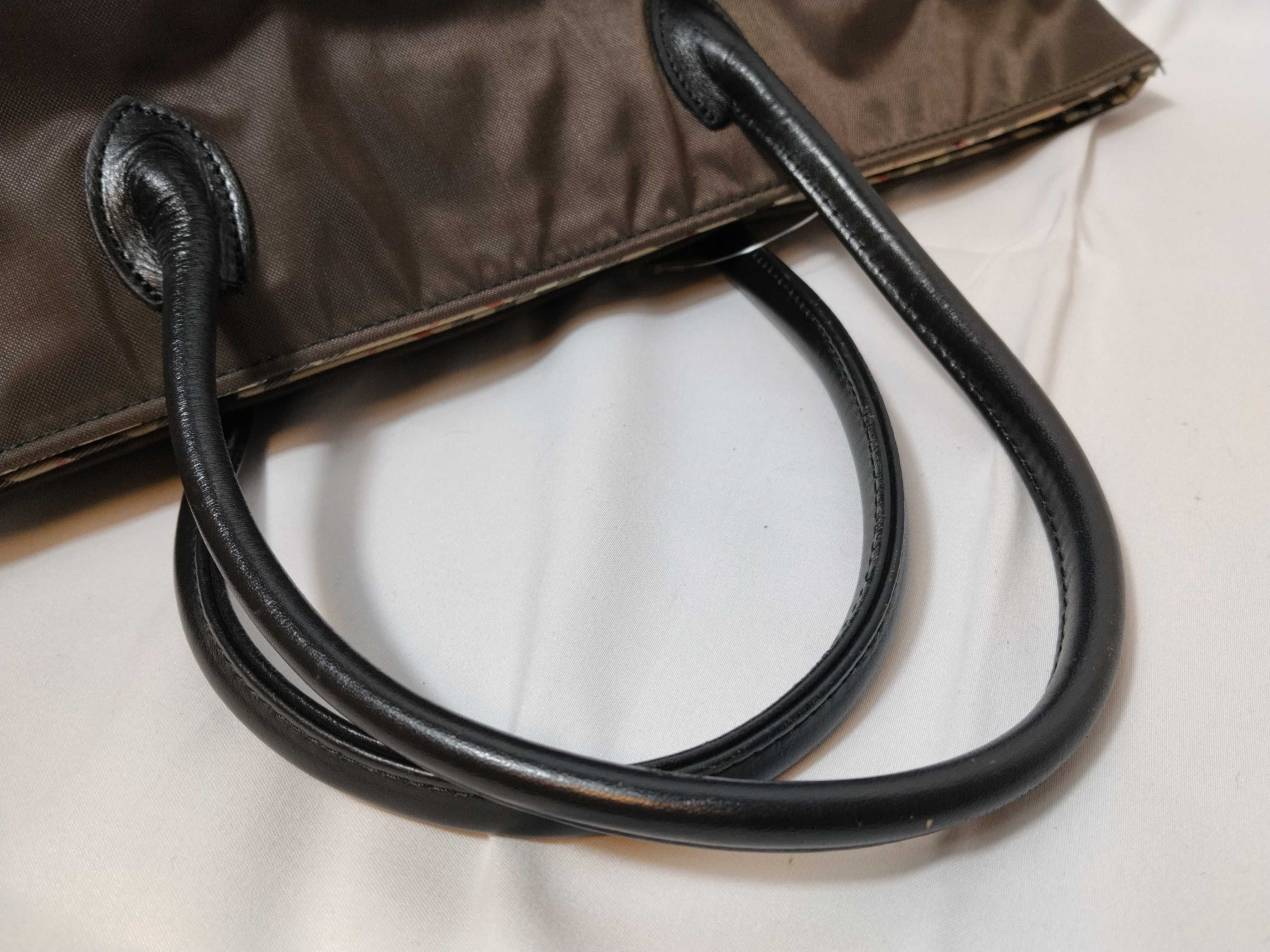 Blue Label Nylon Hand Tote Bag — view 3