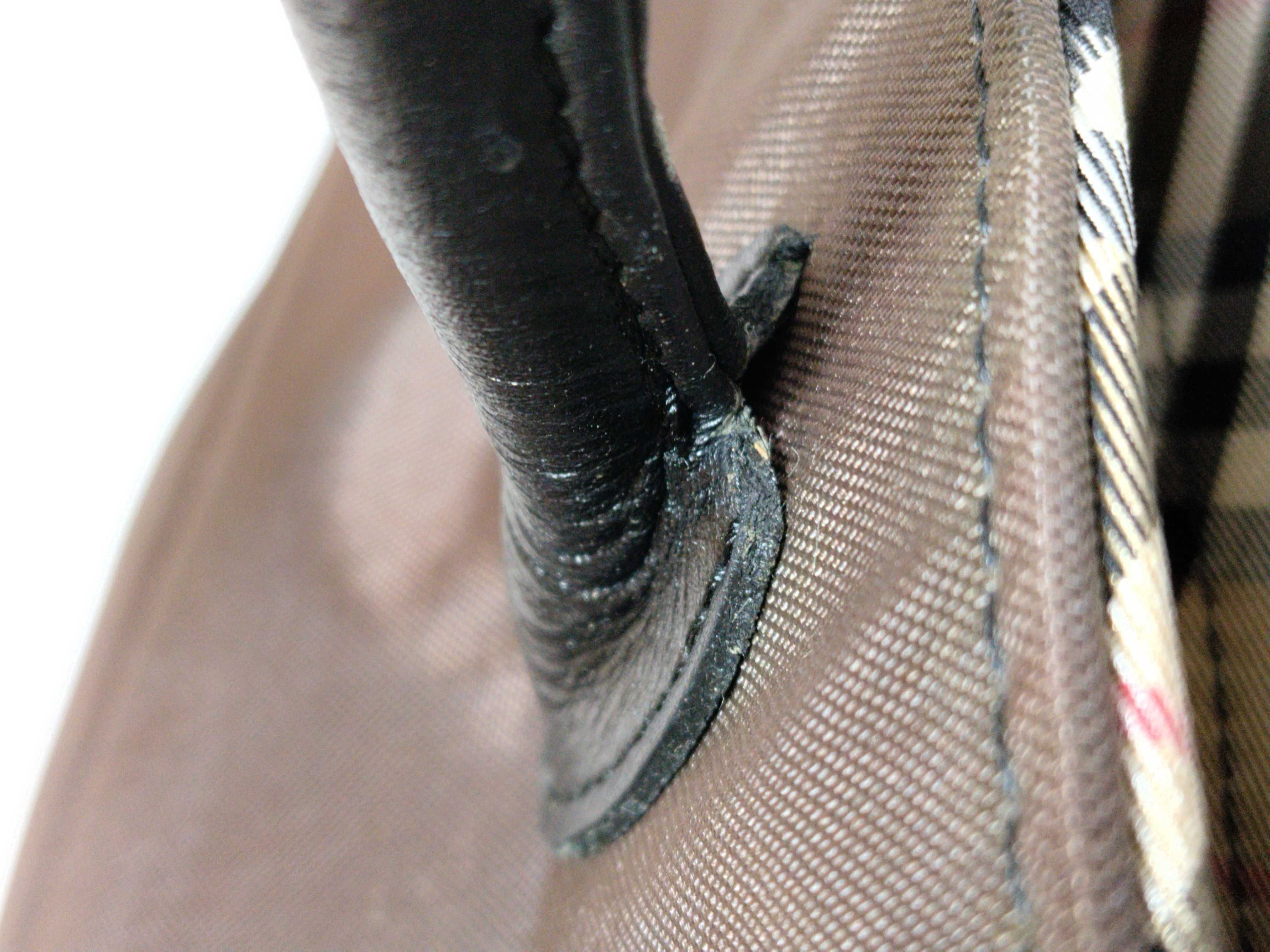 Blue Label Nylon Hand Tote Bag — view 5