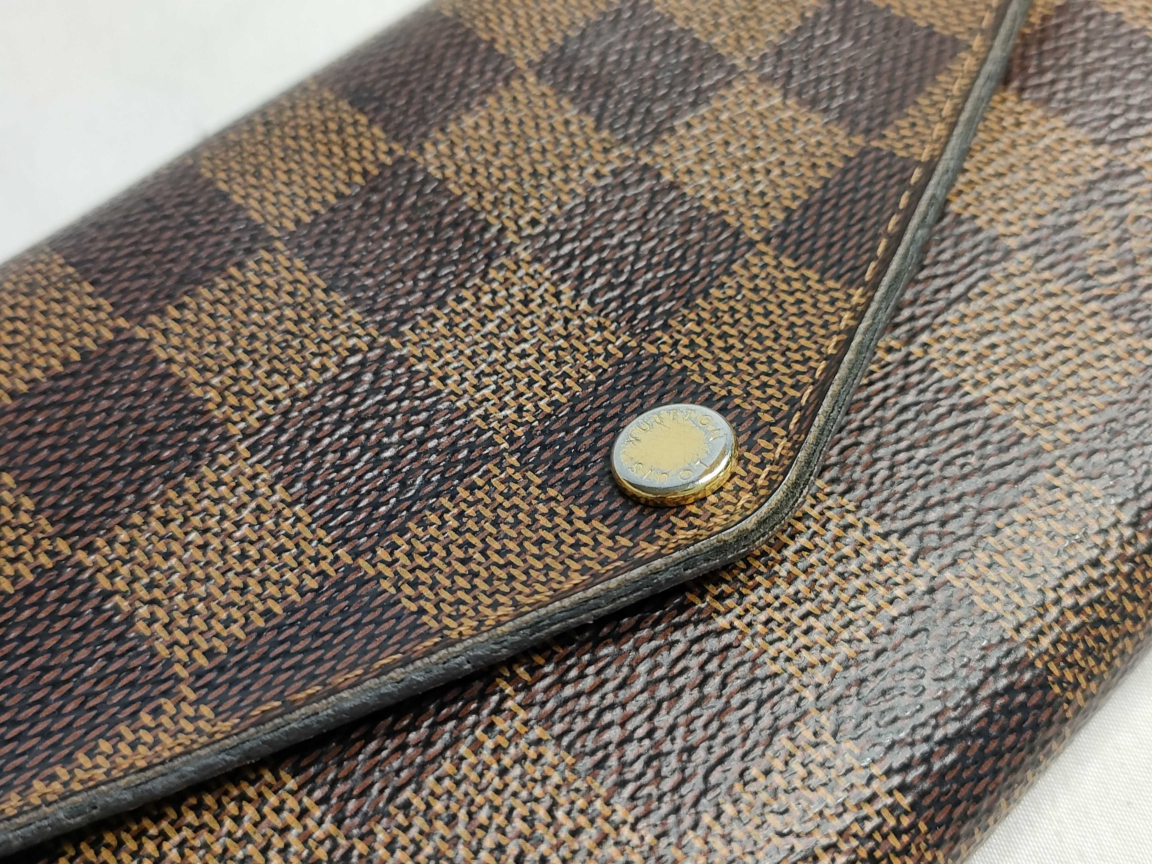 Damier Louis Vuitton Portefeuille Sarah Damier Wallet — view 7