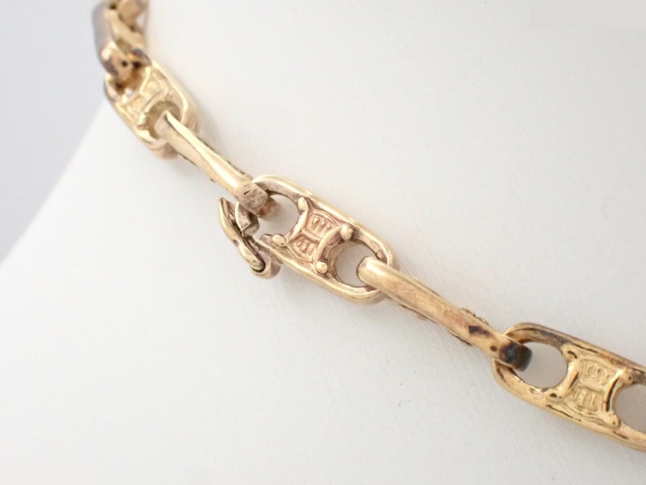 Blazon Chain Necklace, approximately 40cm in length. — view 2