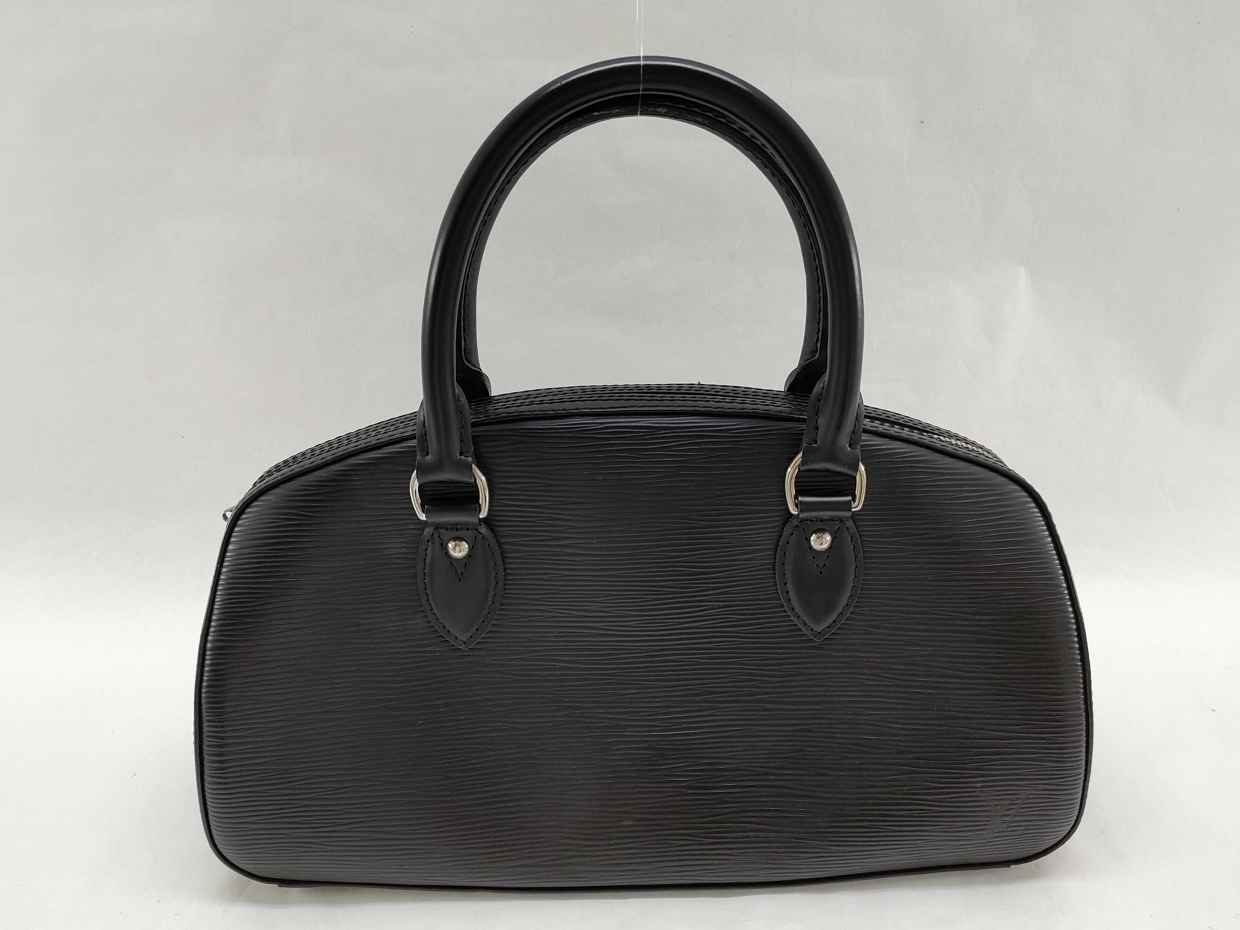 Epi Leather Jasmine Black Handbag