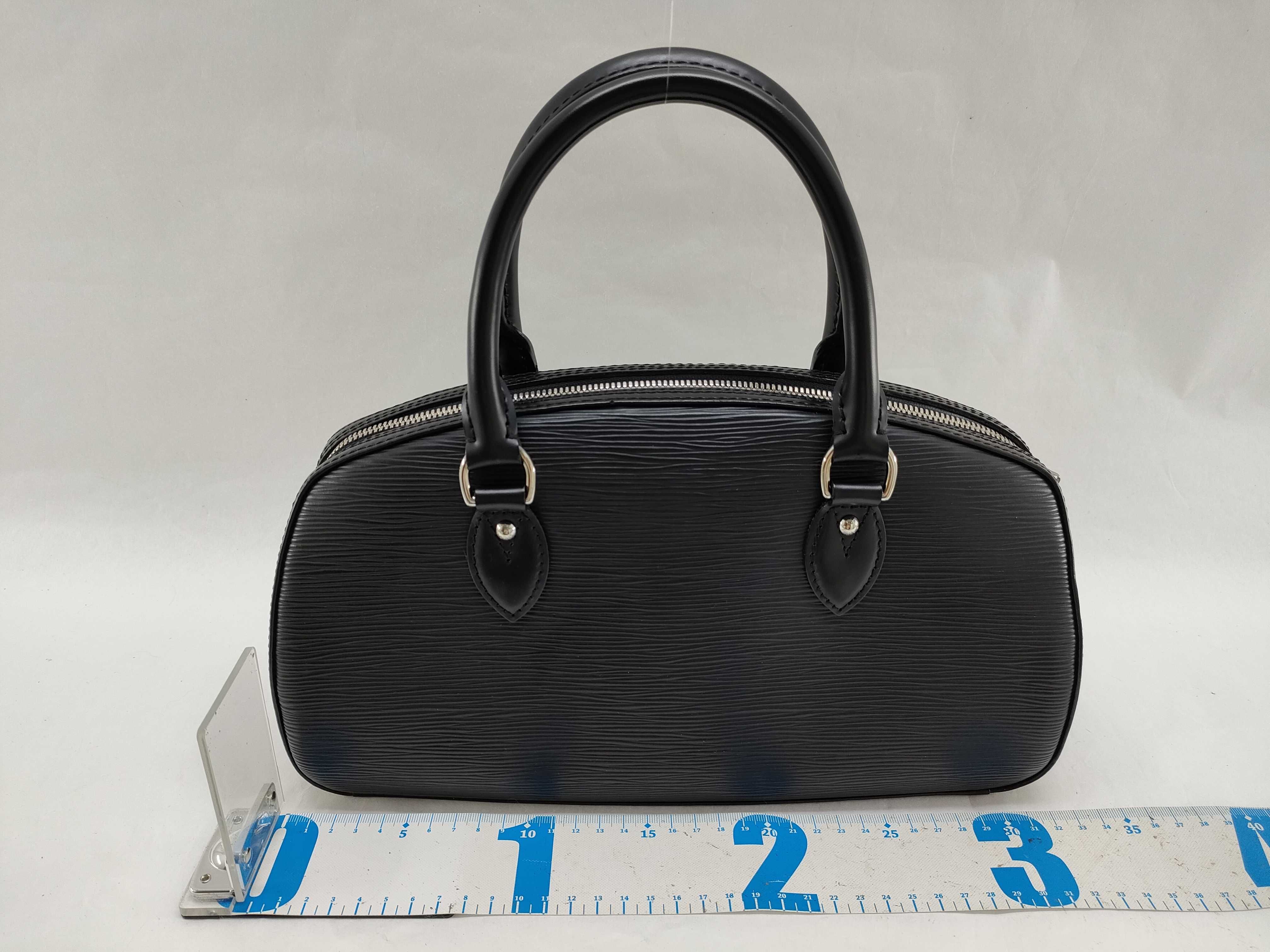 Epi Leather Jasmine Black Handbag — view 2