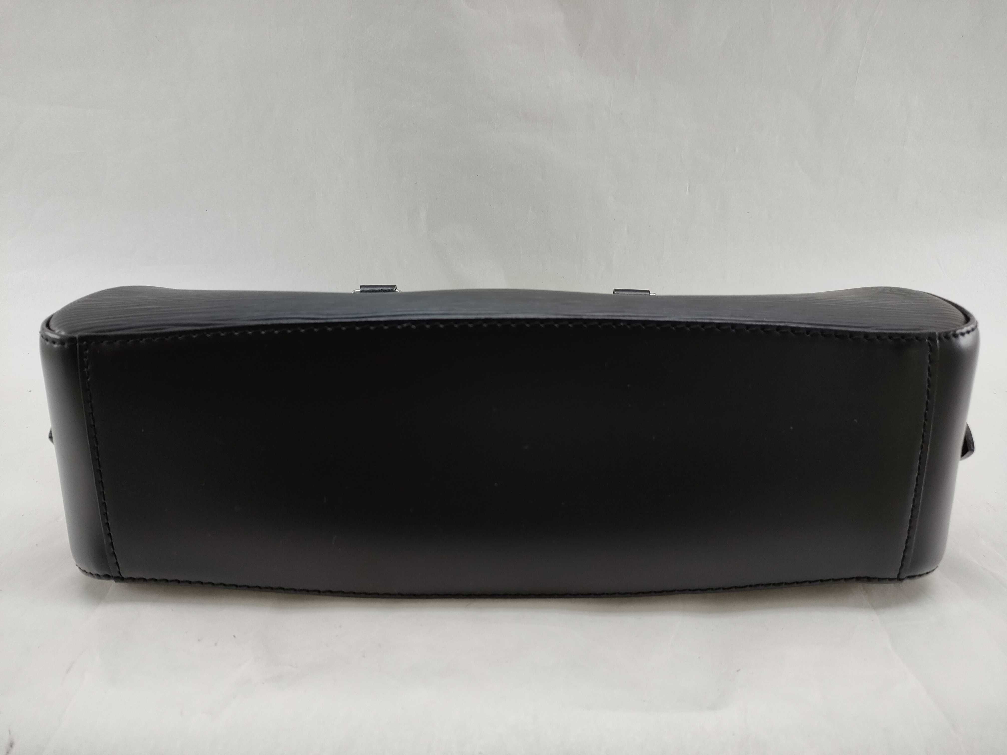 Epi Leather Jasmine Black Handbag — view 8