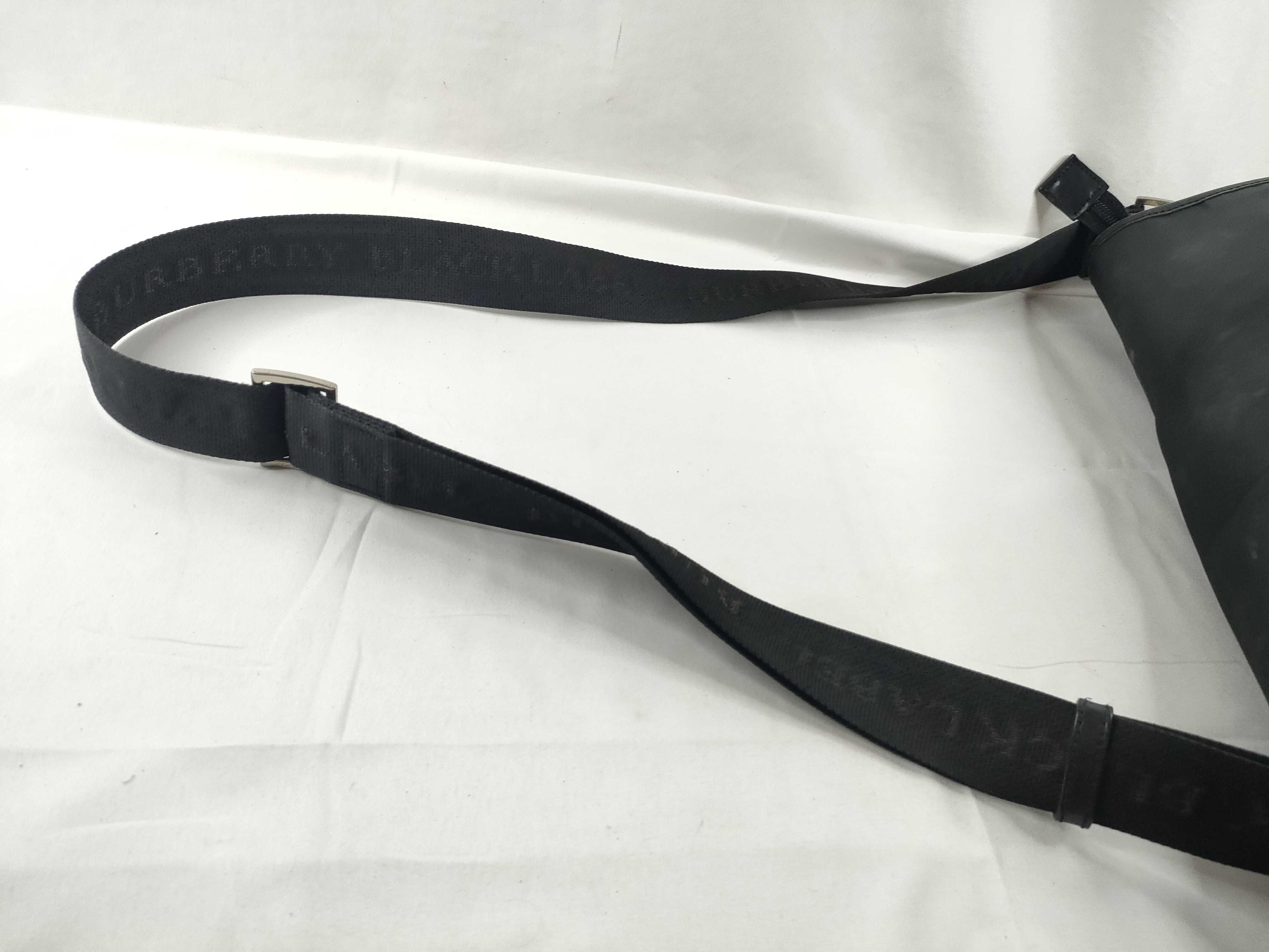 Nylon Messenger Bag, Nova Check Shoulder Bag — view 6