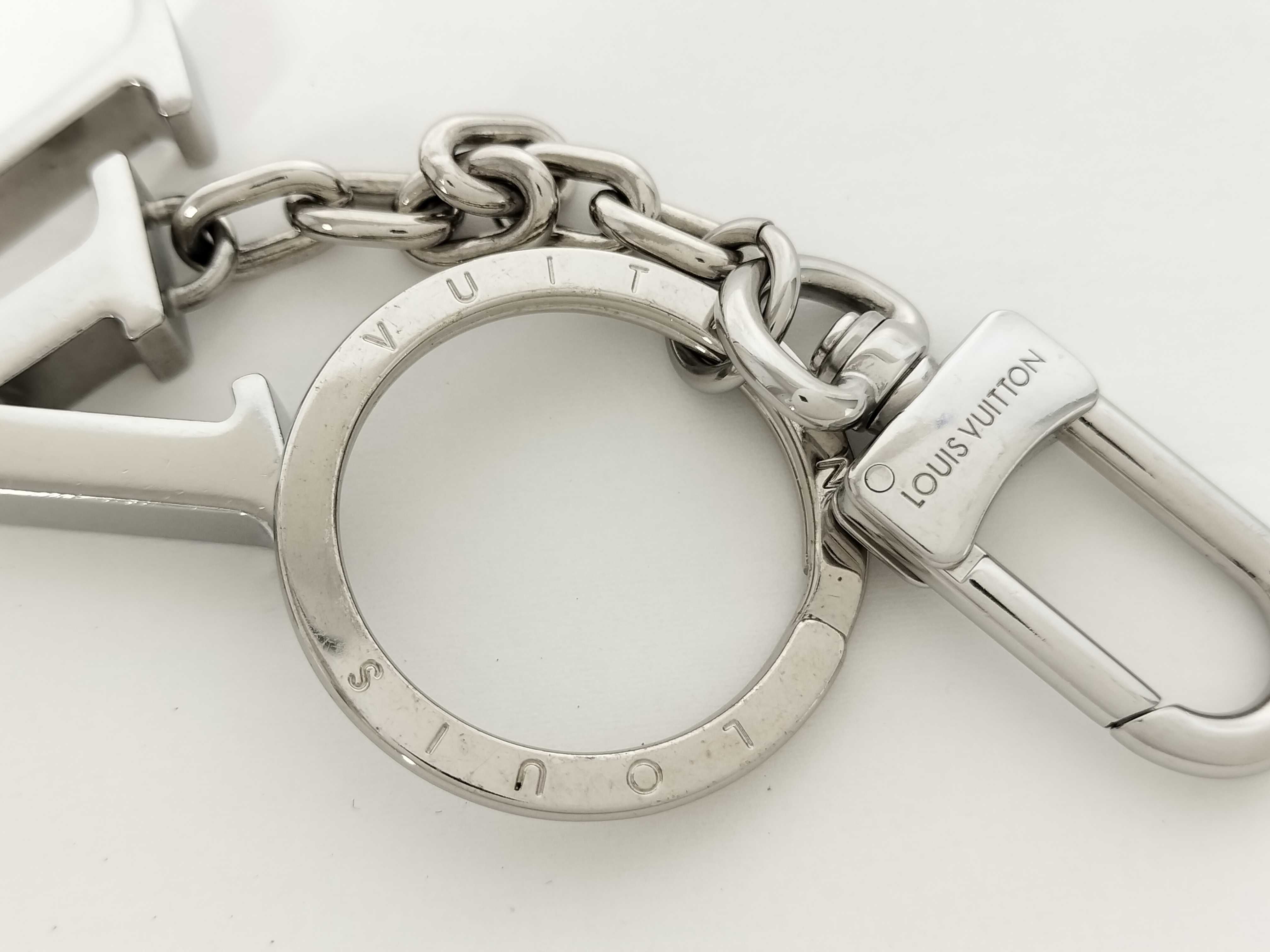 M01192 Keychain LV Initial Charm Keyring Key Case/Keychain — view 8