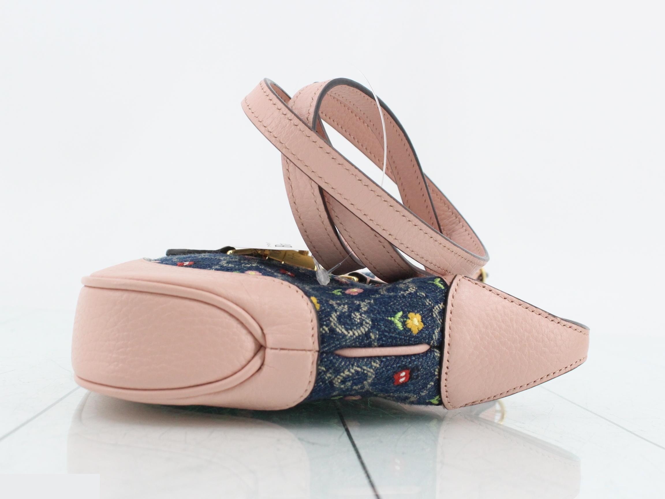 New Jackie Denim Shoulder Bag — view 3