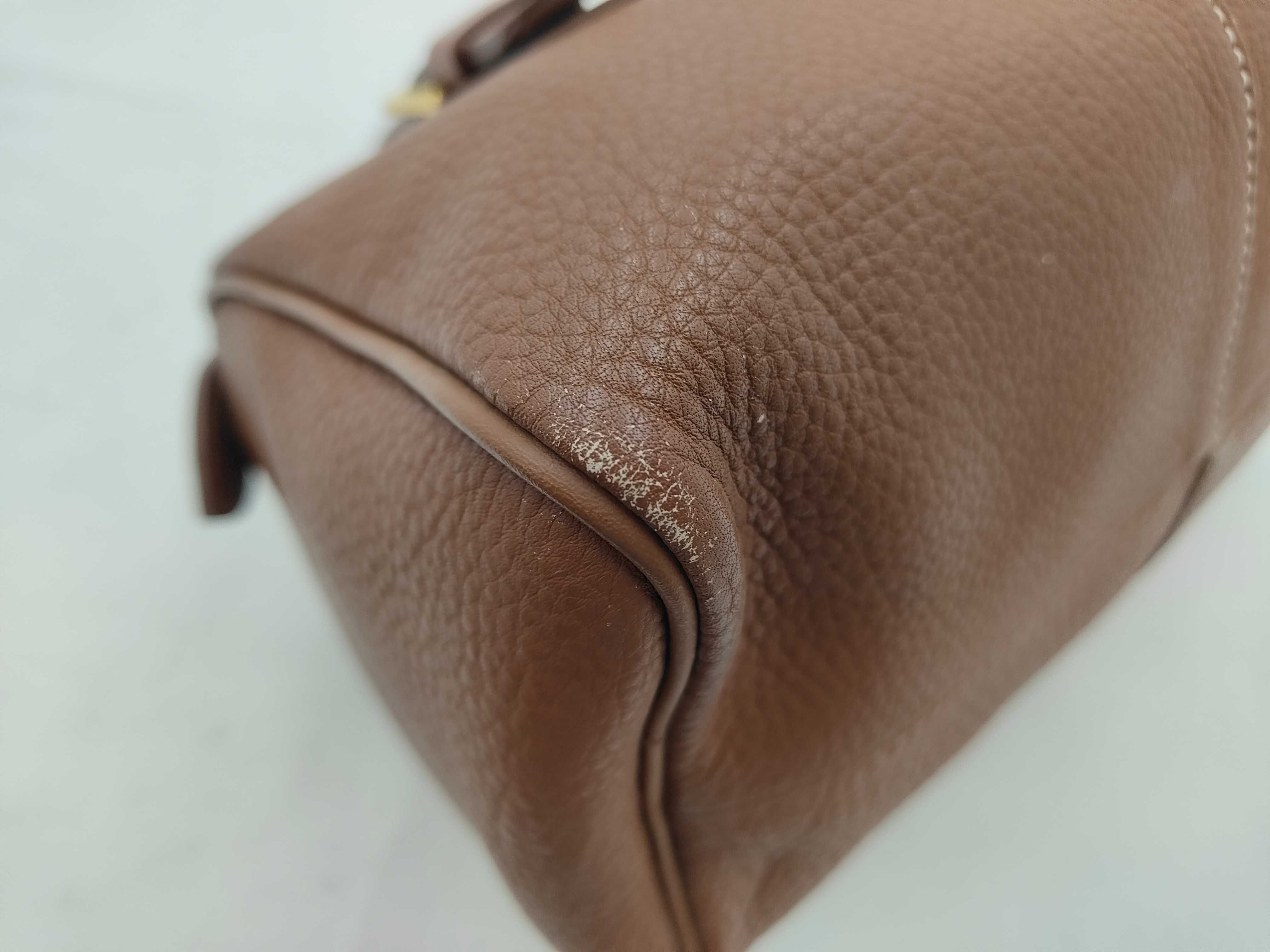 Mini Boss Leather Boston Bag — view 6