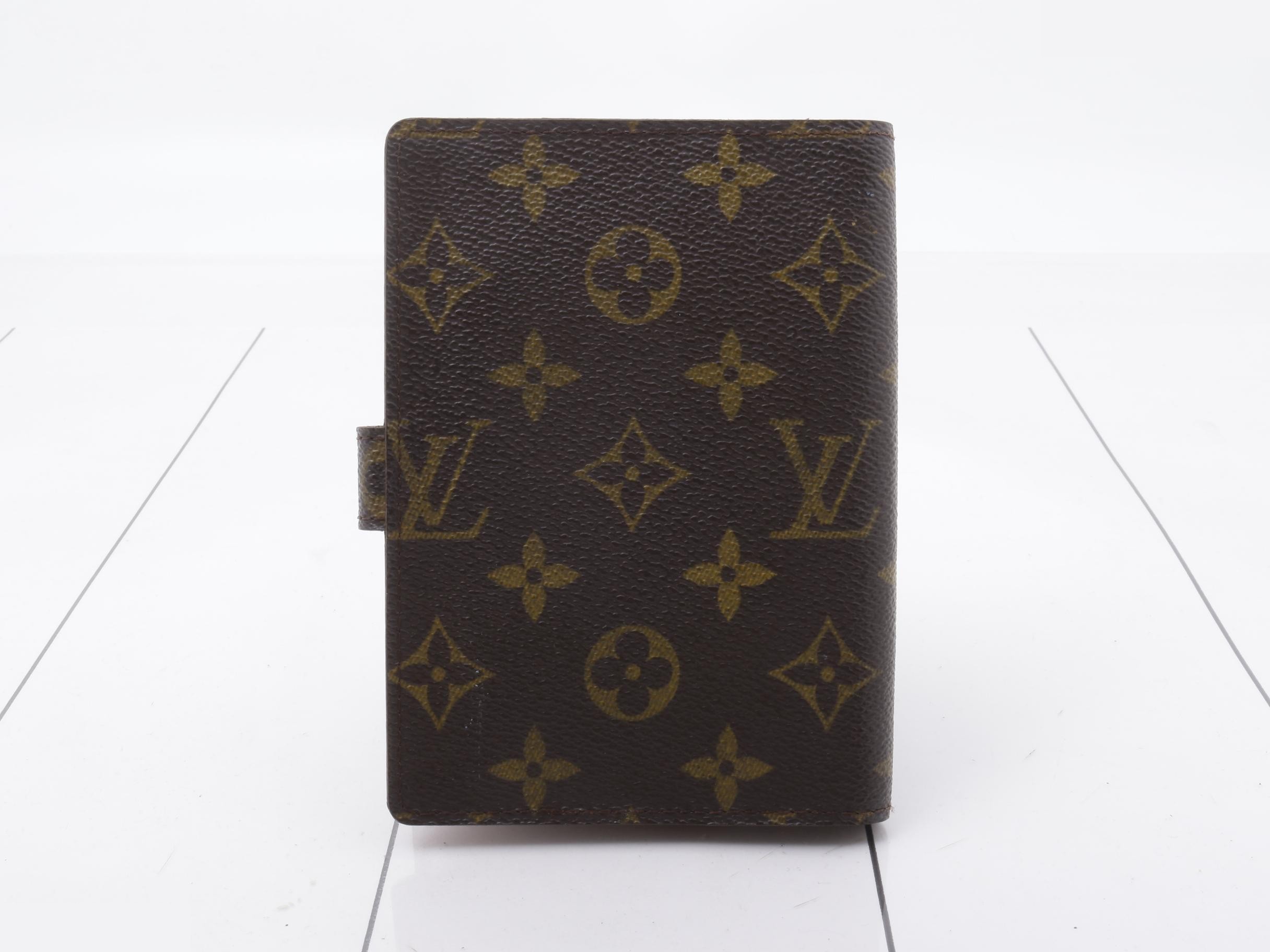 R20005 Monogram Agenda PM Notebook Cover — view 2