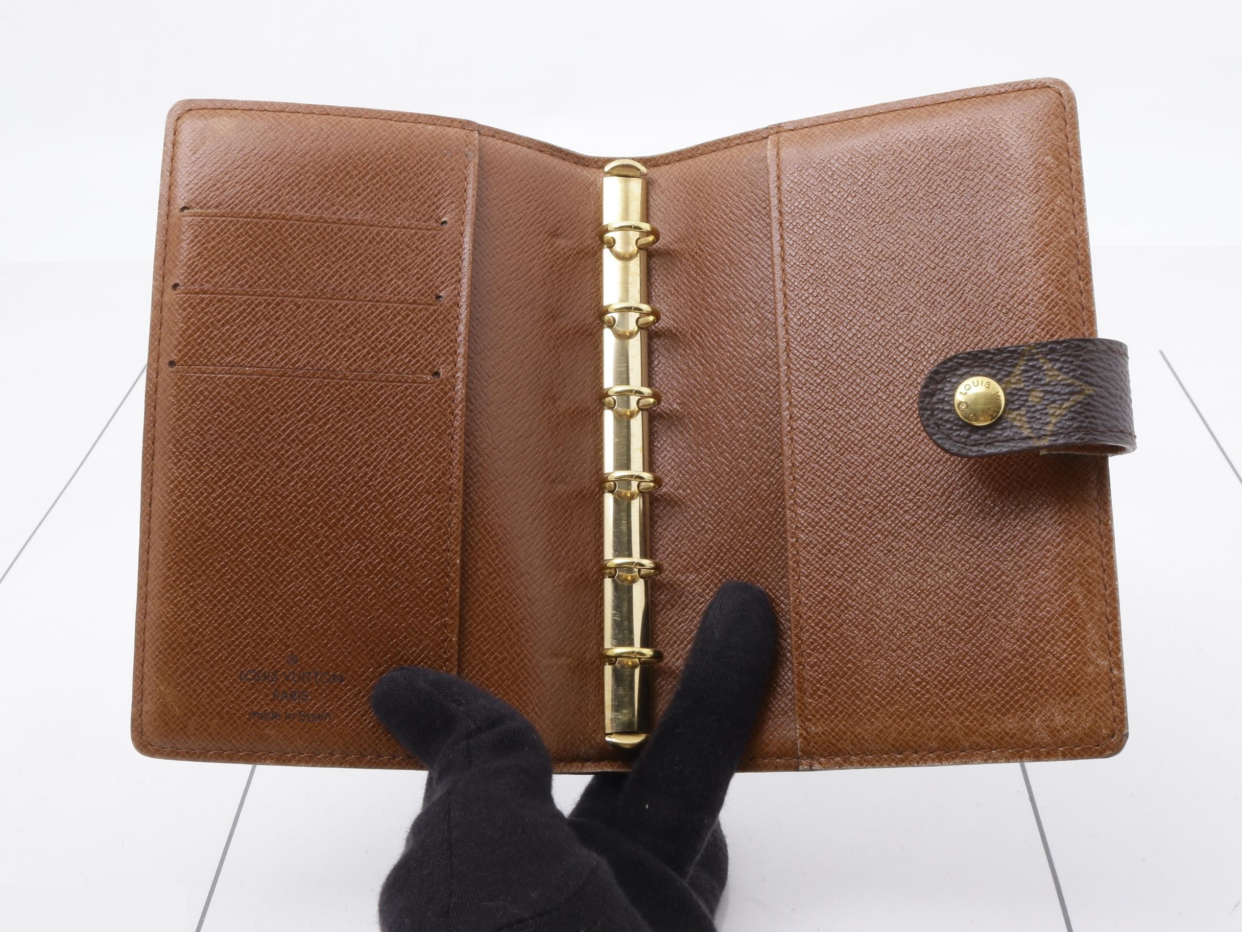 R20005 Monogram Agenda PM Notebook Cover — view 4