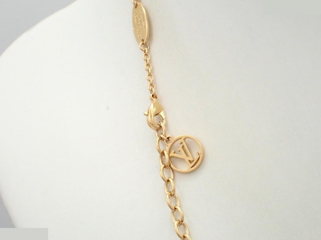 M00592 Collier Blooming Strass Necklace, Gold GP — view 2