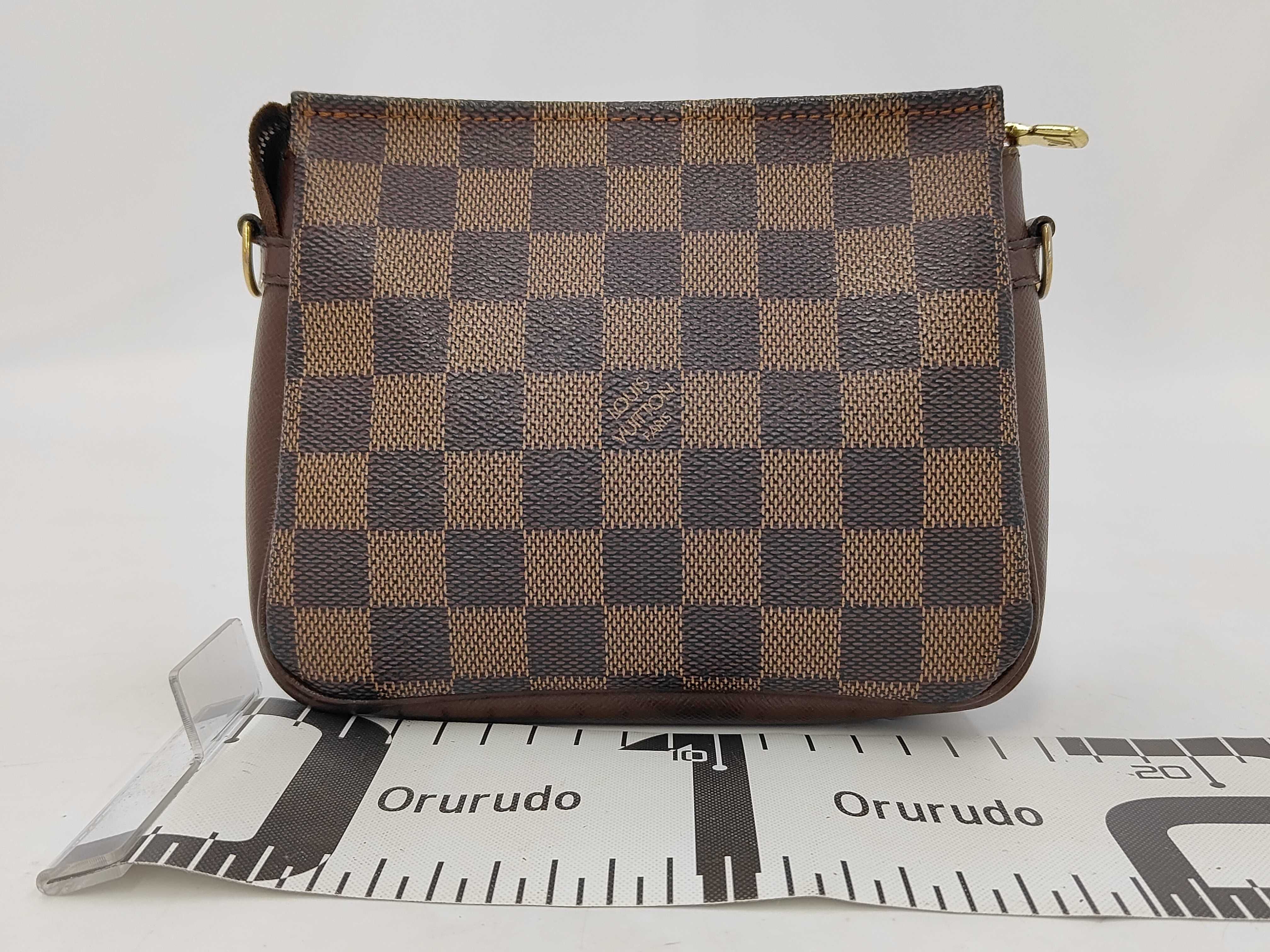 Damier Trouse Makeup Pouch Shoulder Bag — view 2
